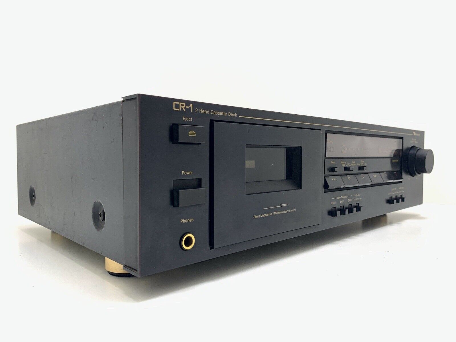 NAKAMICHI CR-1 High End 2 Head Cassette Tape Deck Vintage 1988 WORK Good Look