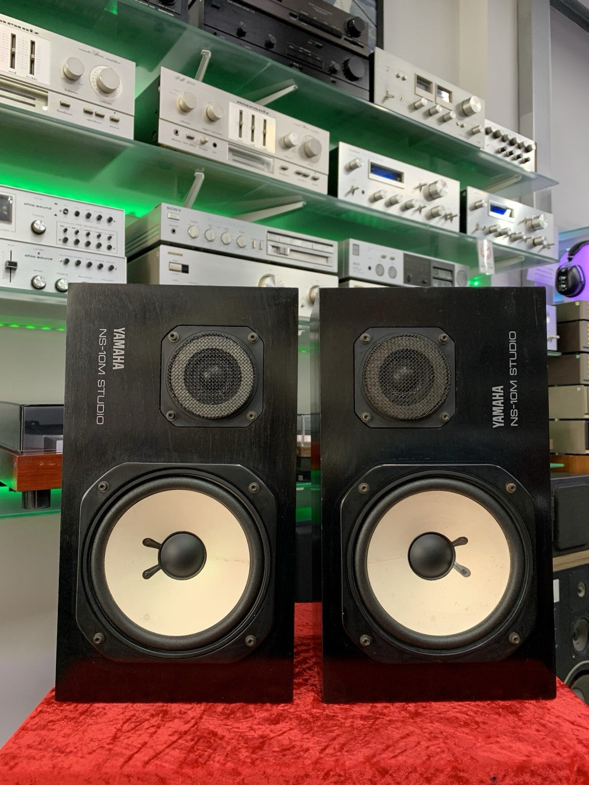 YAMAHA NS 10M Studio Monitor Original Reference Vintage Speakers Work Good Look