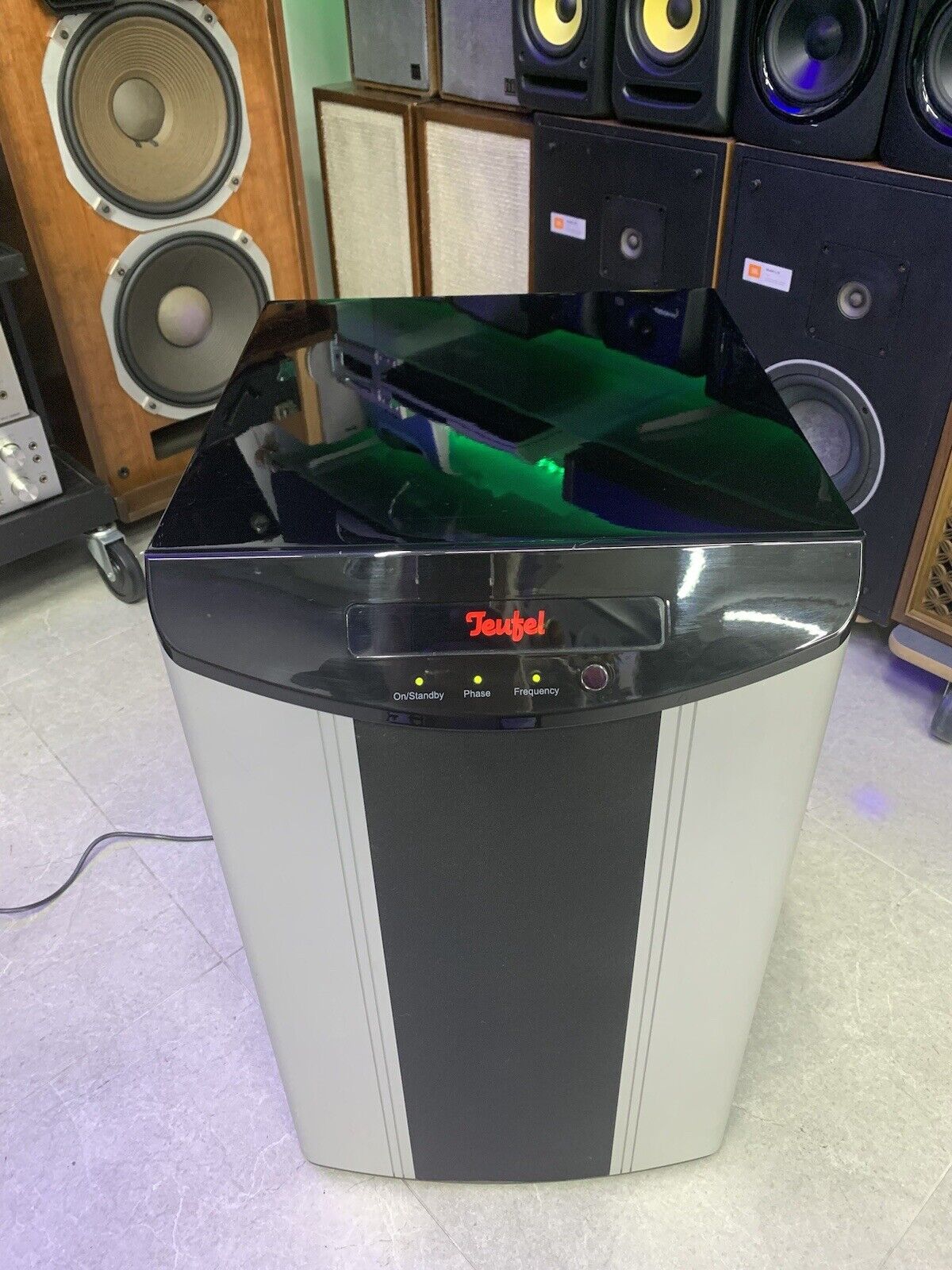 TEUFEL SubWoofer L 5200 SW Speaker 500 Watts RMS High End Work Germany Good Look