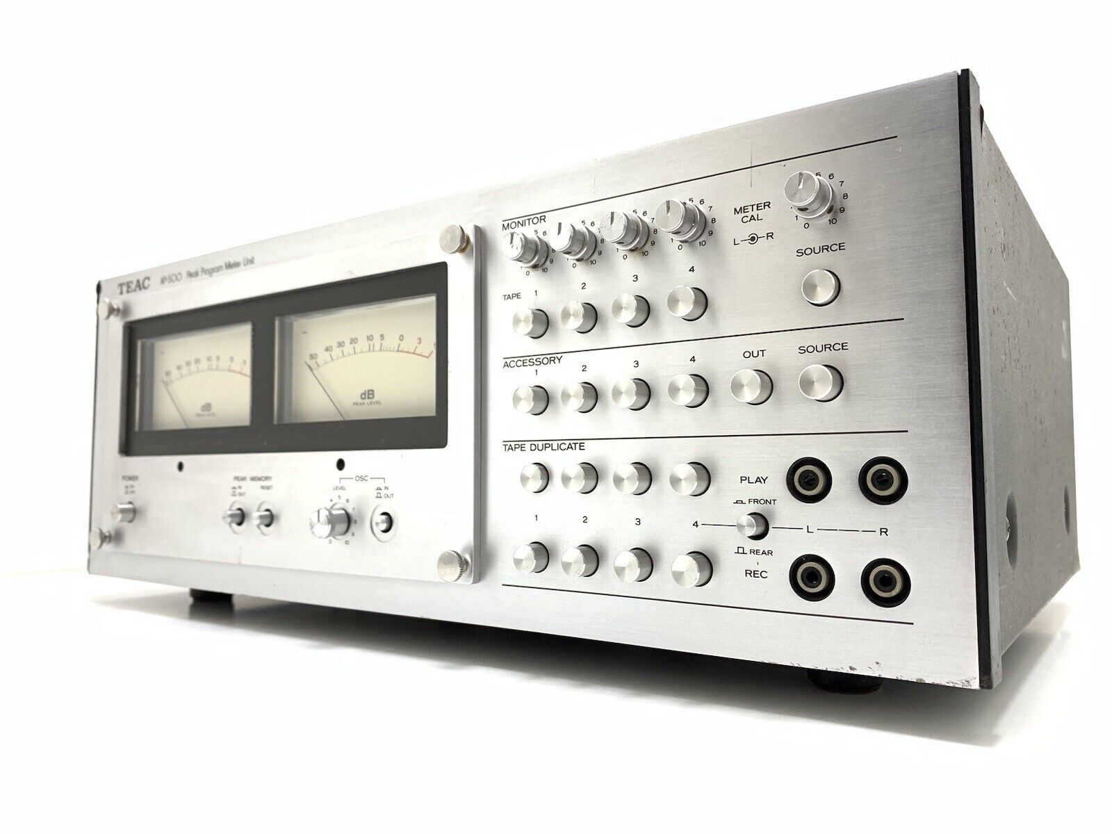 TEAC AP-500 Very RARE Peak Program Meter Unit Vintage 1977 Hi End WORK Good Look