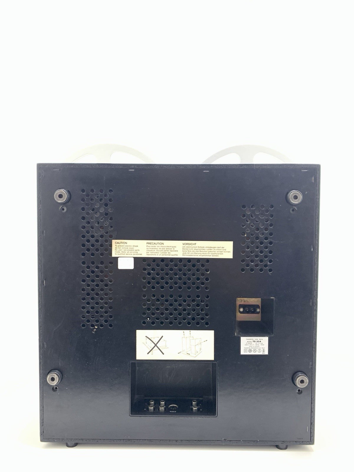 TANDBERG TD 20A Open  Reel 4 Track 10" Tape Vintage 1978 Original WORK Good Look