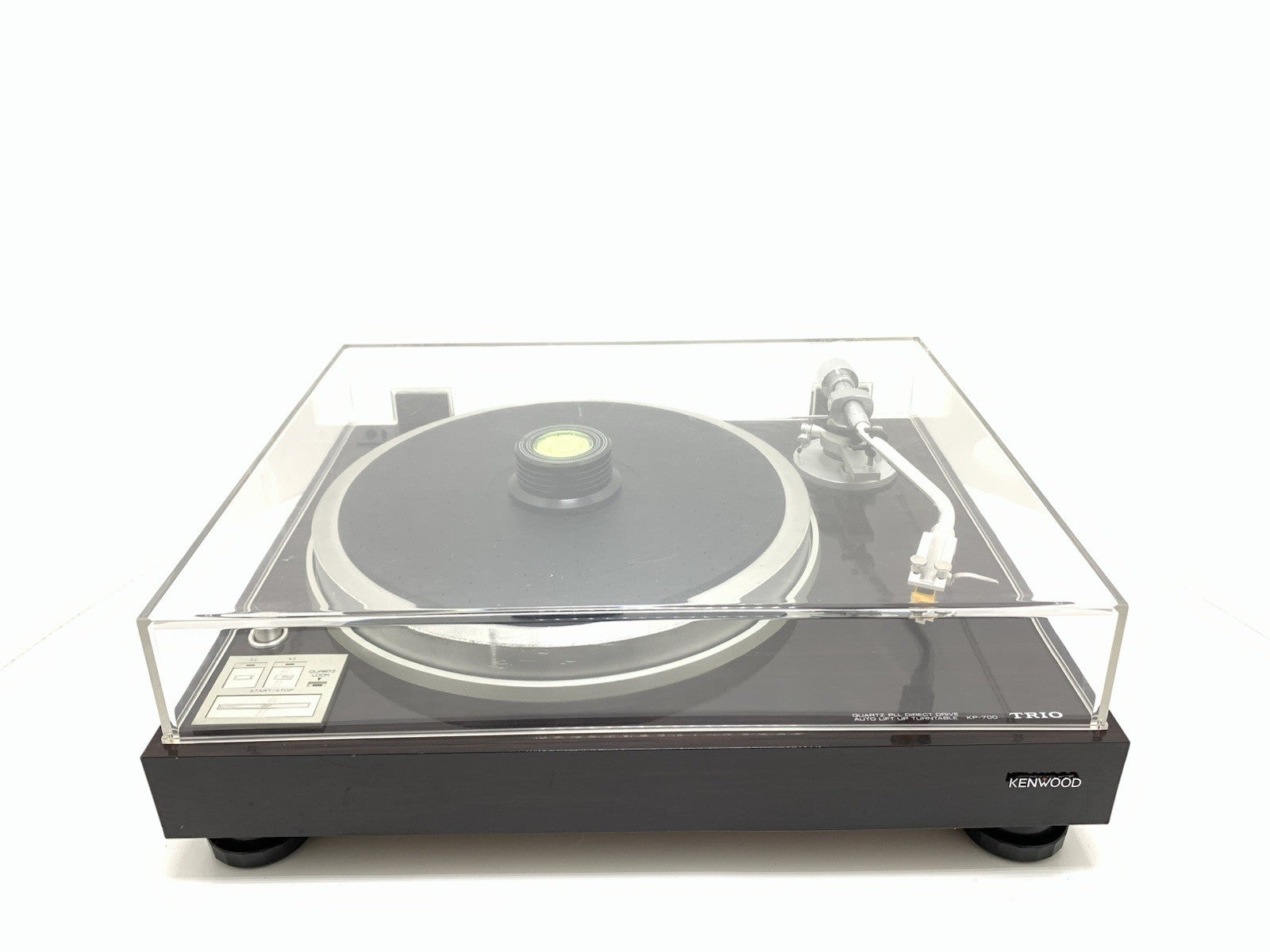 TRIO KENWOOD KP 700 Turntable Direct Drive Auto Lift UP Hi End Vintage Good Look