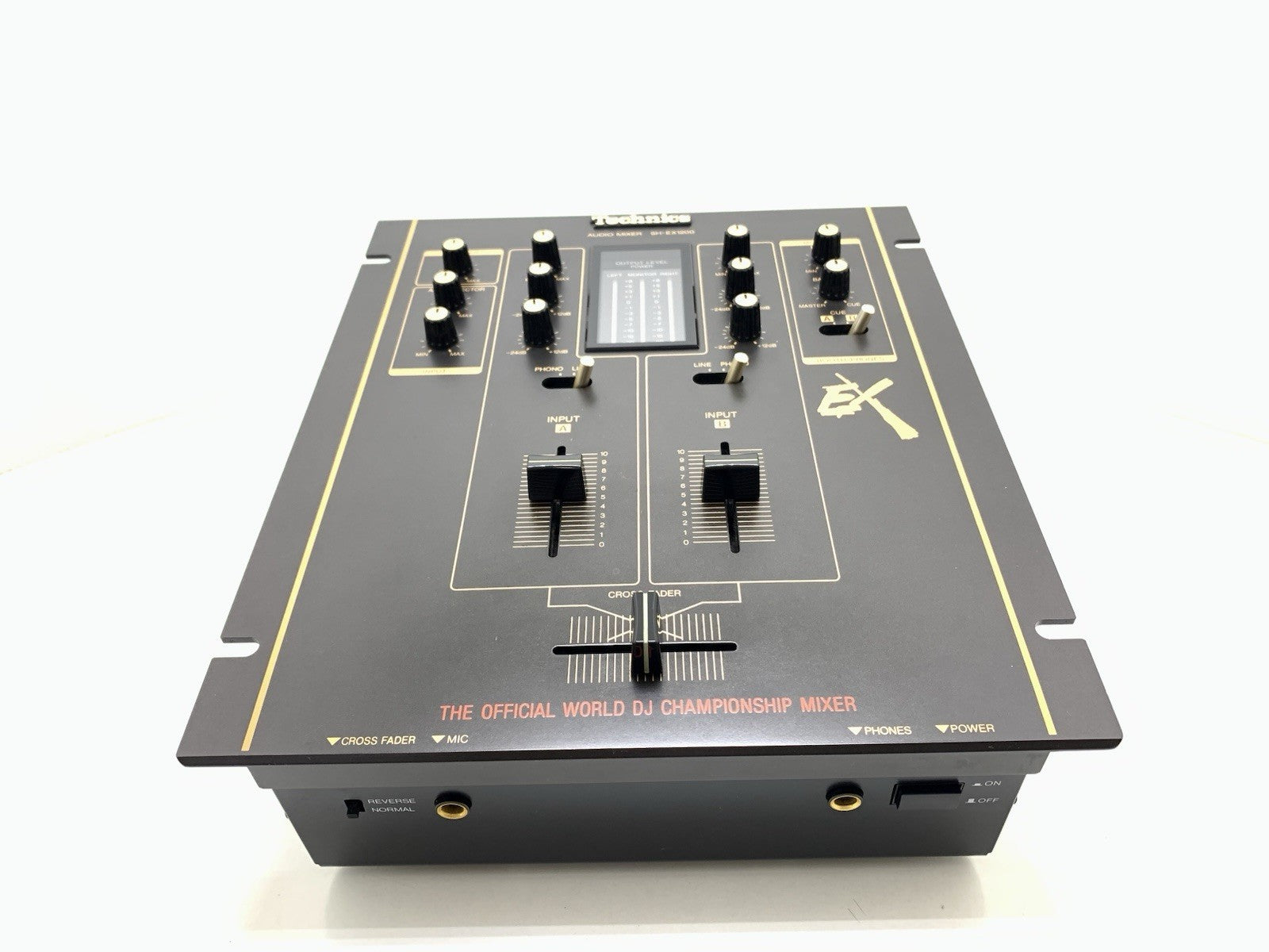 TECHNICS SH-EX1200 Professional DJ Audio Mixer Working Vintage