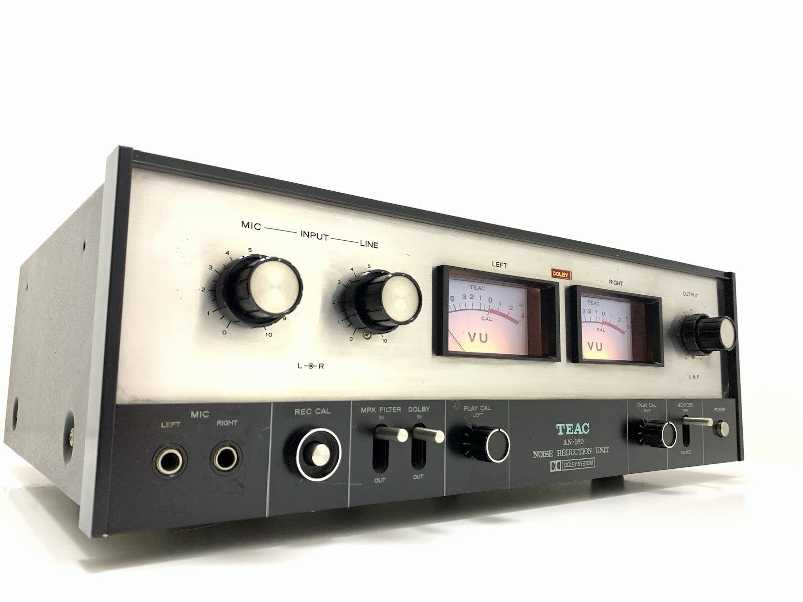 TEAC AN 180 DOLBY B Professional Noise Reduction System Vintage WORK Good Look