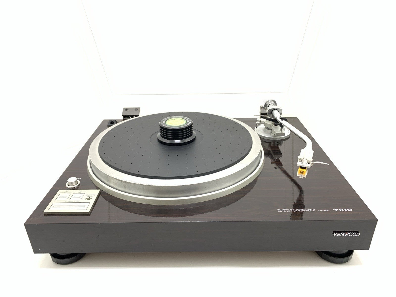 TRIO KENWOOD KP 700 Turntable Direct Drive Auto Lift UP Hi End Vintage Good Look