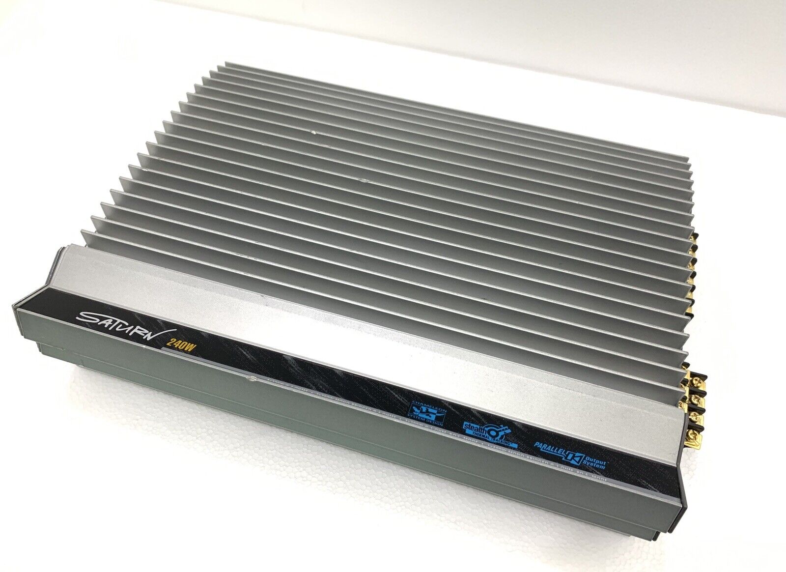 HIFONICS SATURN X CAR POWER AMPLIFIER 456 Watts RMS Vintage Refurbished Like NEW