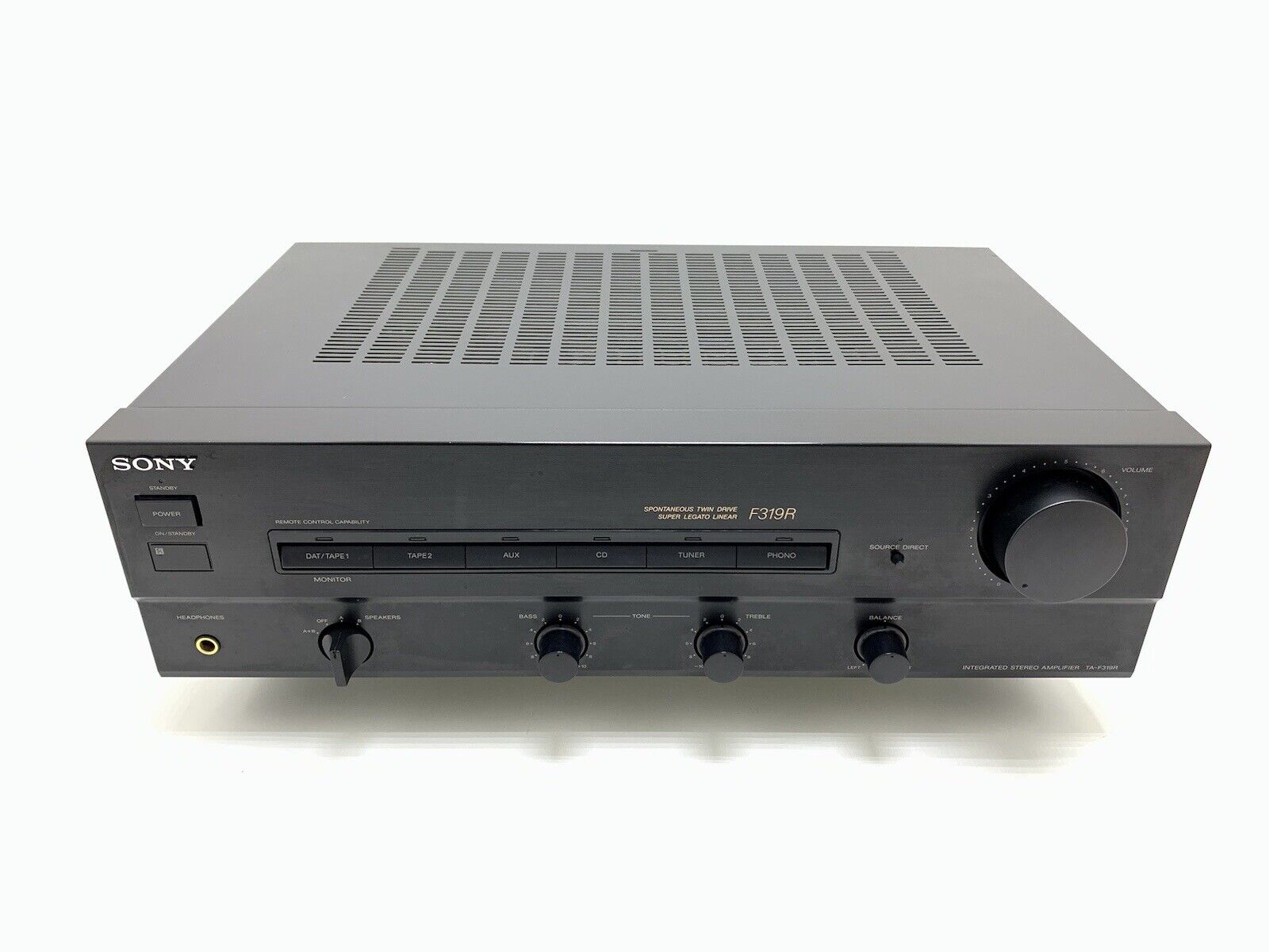 SONY TA-F319R Integrated Stereo Amplifier 40+40 WRMS Vintage 1992 WORK Good Look