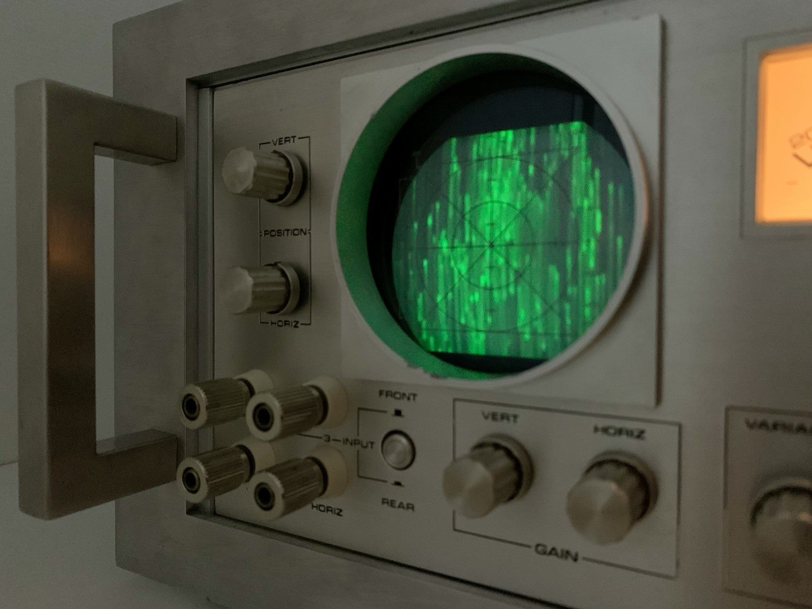 PIONEER SD-1100 Stereo Rack Display Audio Scope RARE Vintage 1972 WORK Good Look