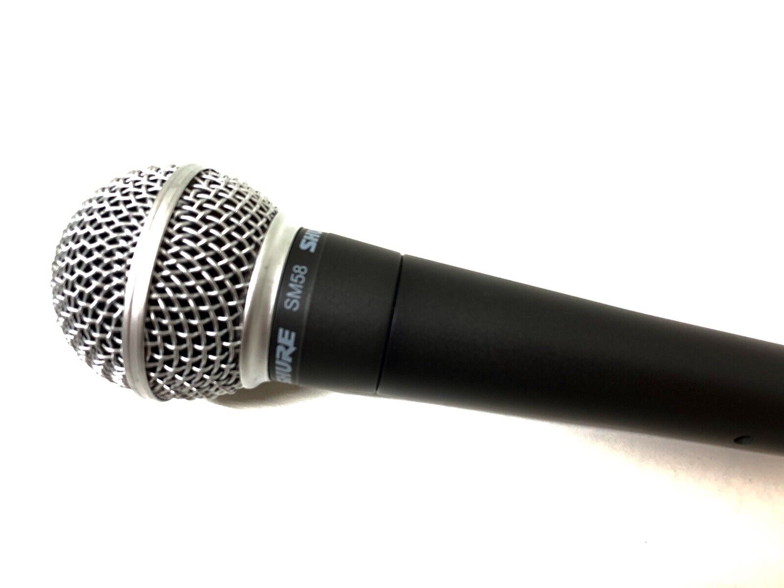 SHURE SM58 Cardioid Dynamic Microphone + XLR Cable Vintage Original From Japan