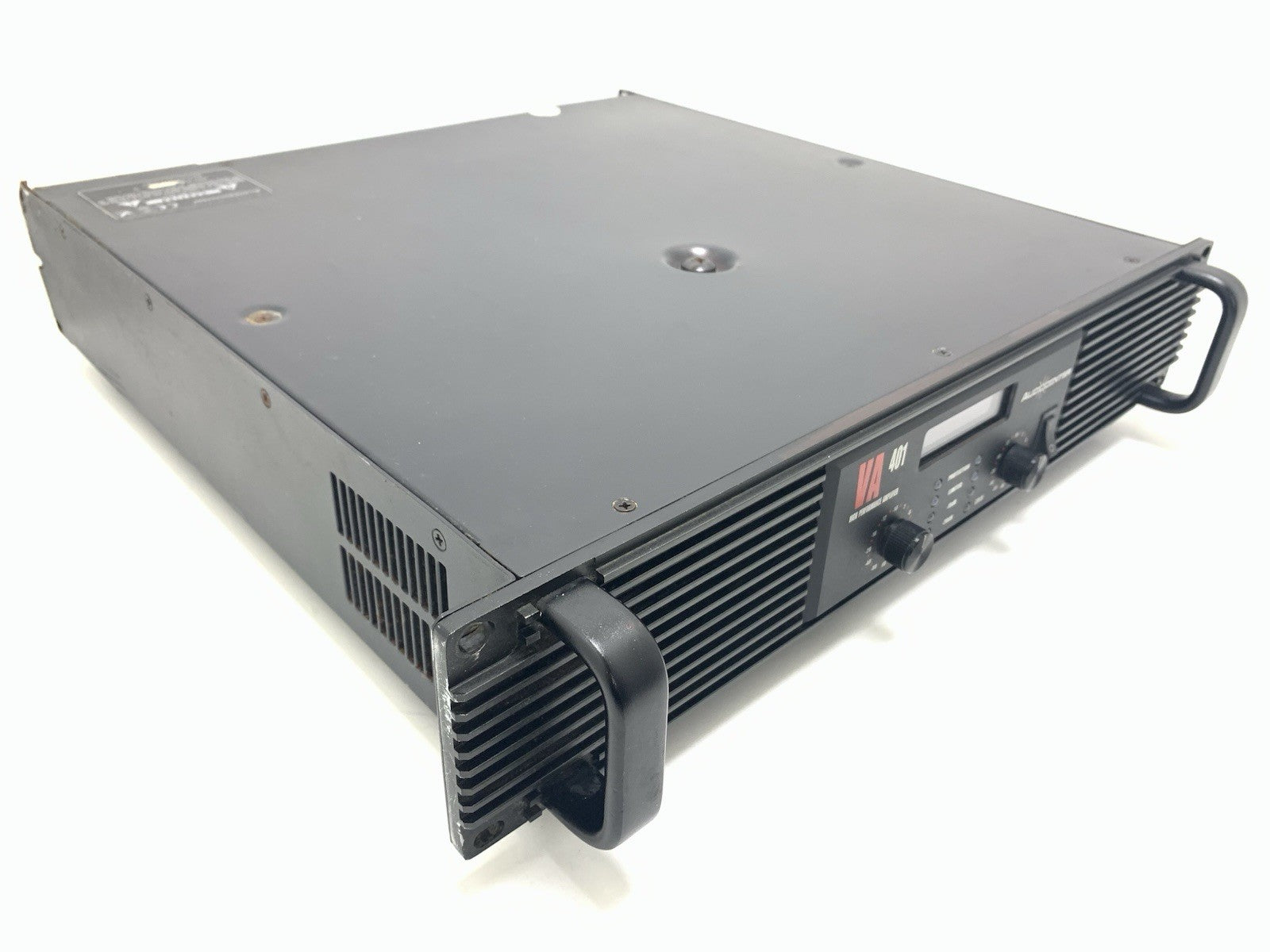 AUDIOCENTER VA-401 Pro Power Amplifier 2x400 Watts RMS 2U Class AB LCD GOOD LOOK