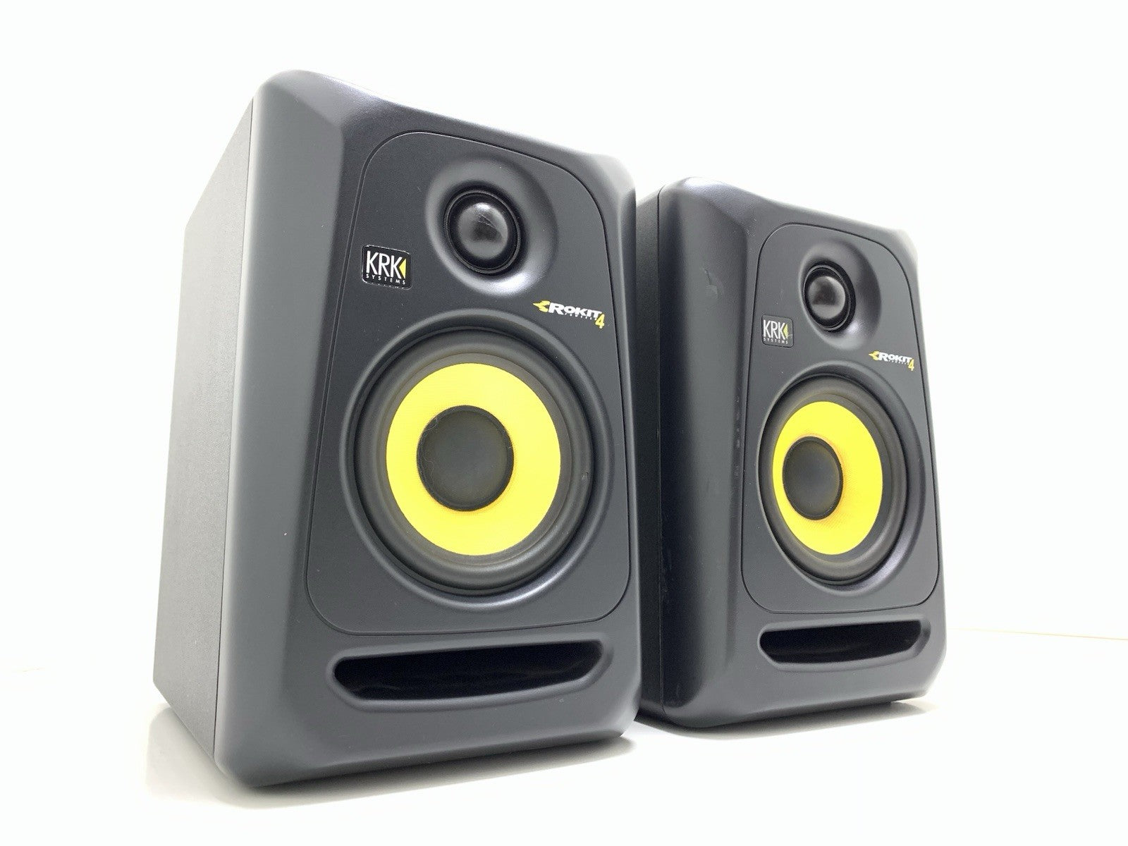 KRK ROKIT RP4 G3 Profesional ACTIVE Monitor Speakers 2Way 30W RMS Work GOOD LOOK