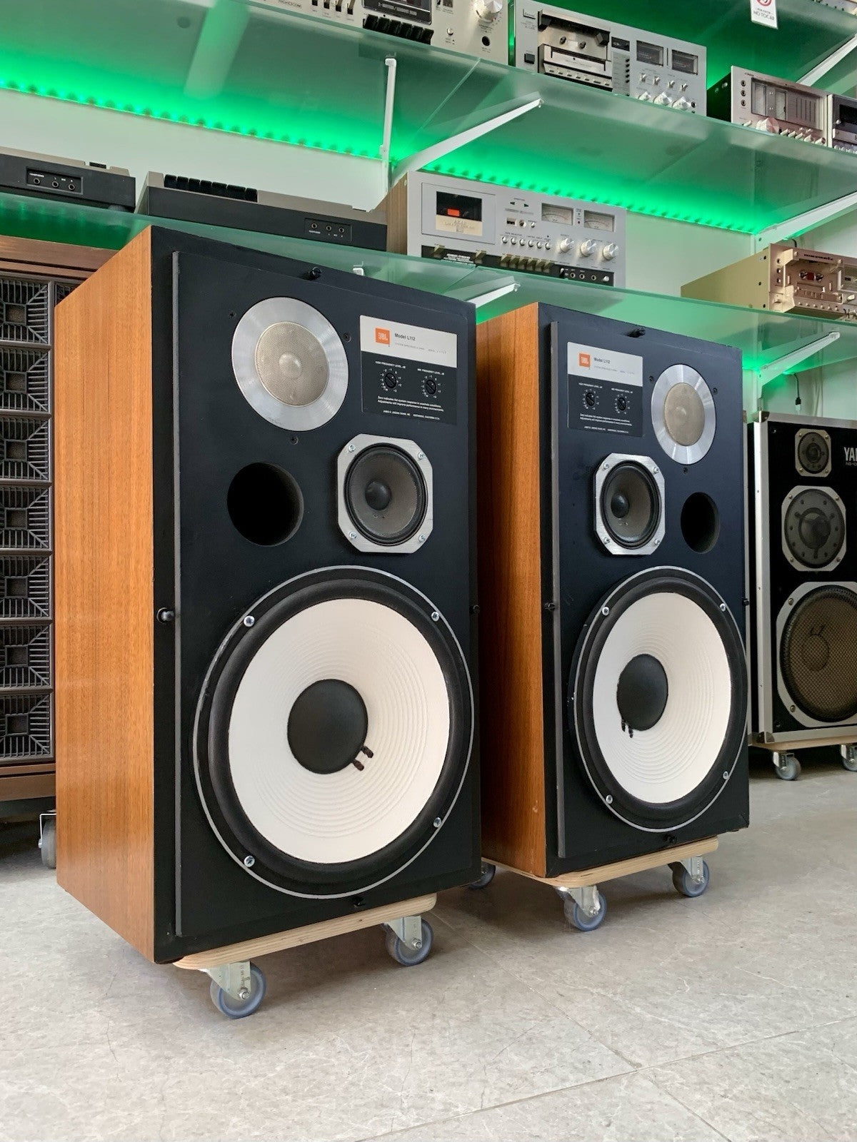 JBL L 112 LEGENDARY Speakers 300 Watts Vintage 1980 Refurbished WORK LIKE NEW