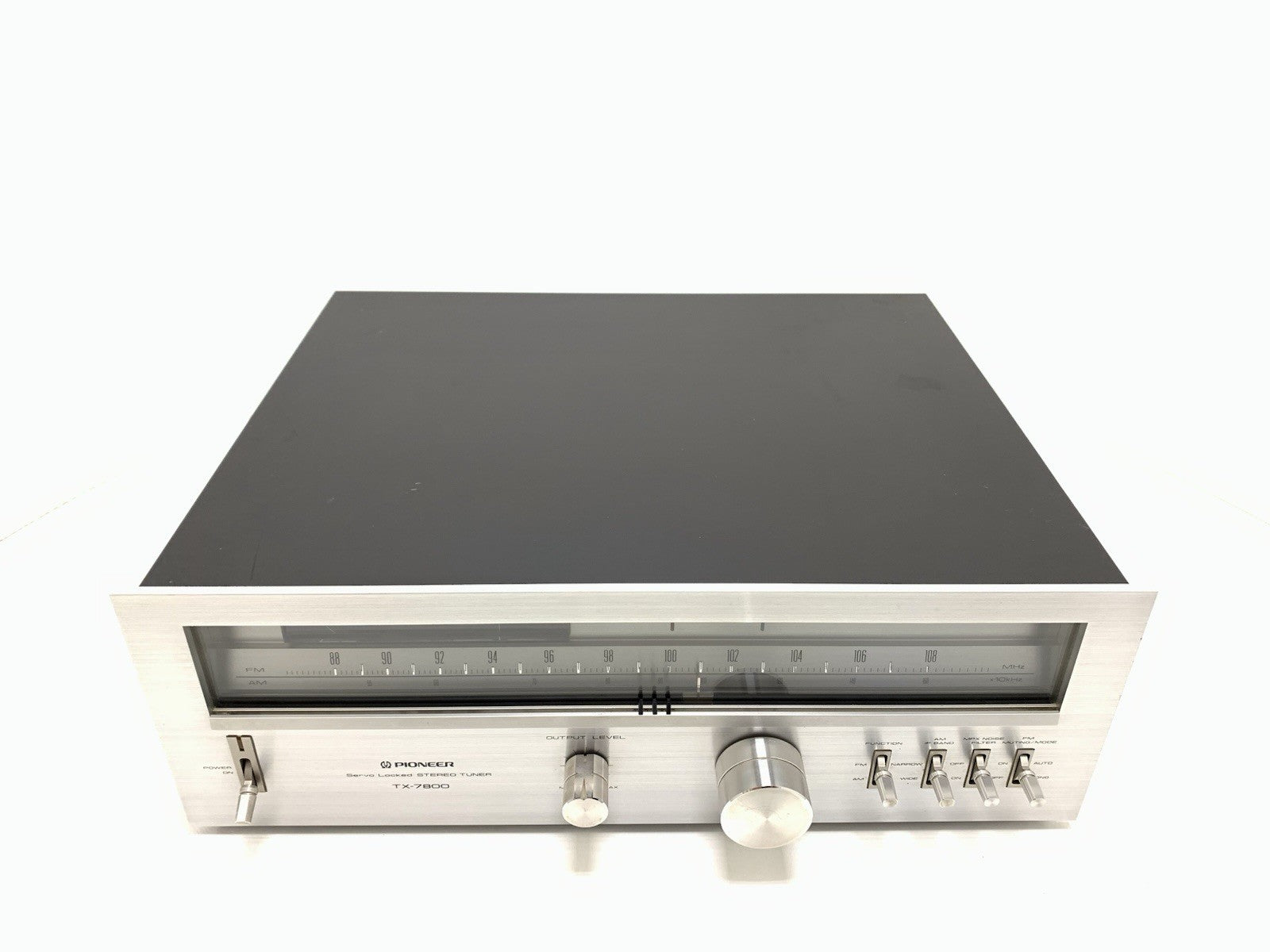 PIONEER TX 7800 AM/FM Stereo Analogue Tuner Vintage 1979 Blue Line WORK GoodLook