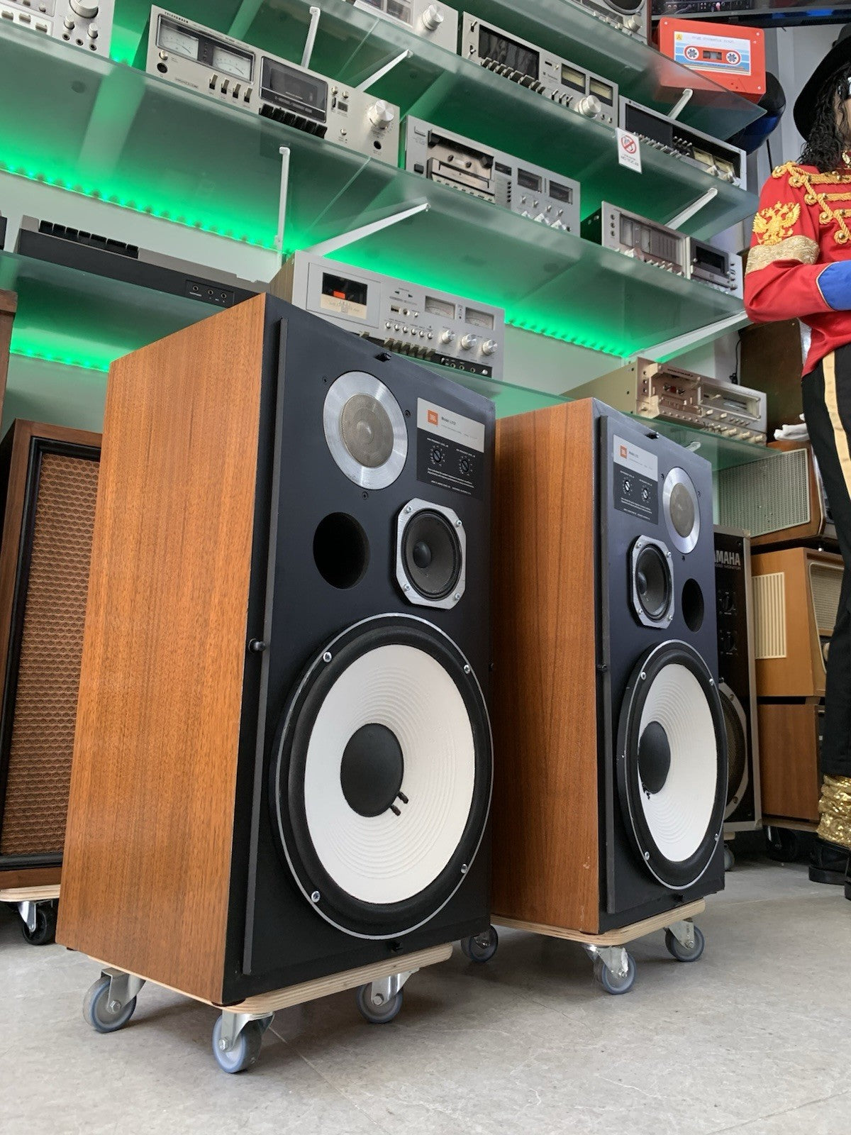 JBL L 112 LEGENDARY Speakers 300 Watts Vintage 1980 Refurbished WORK LIKE NEW