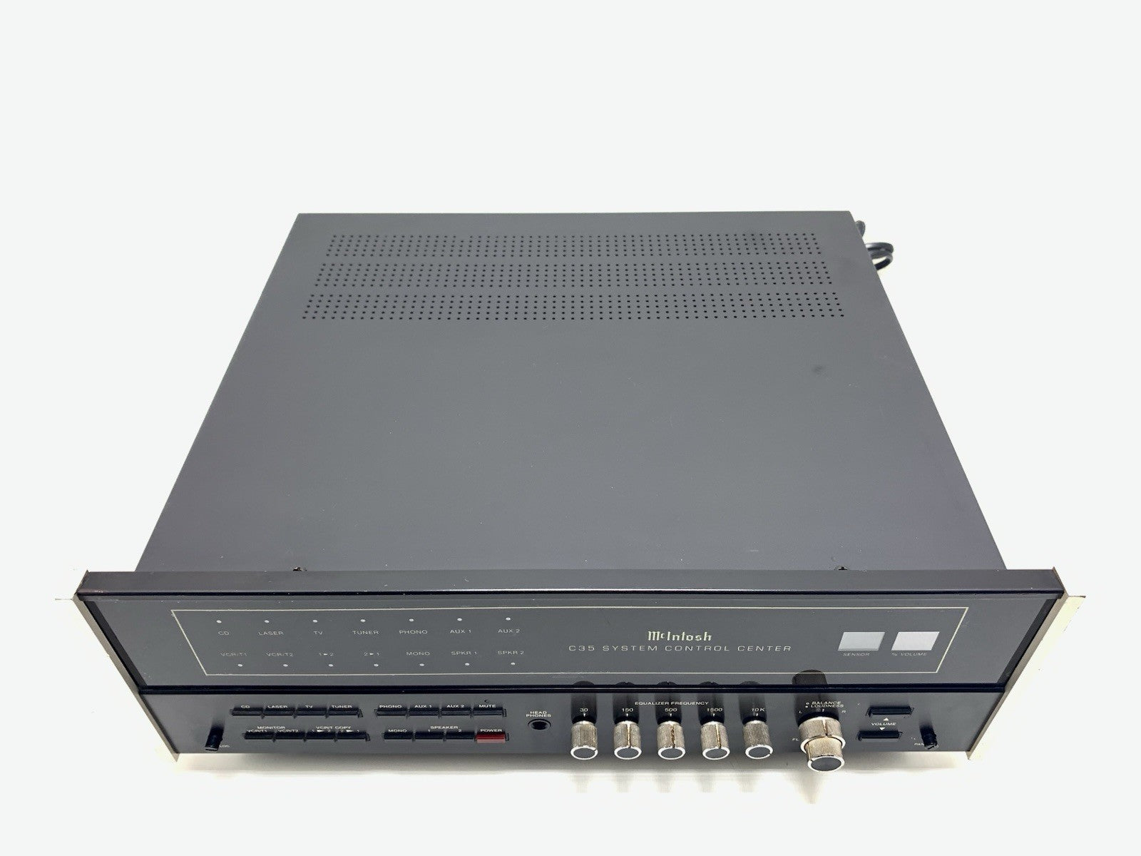 McINTOSH C 35 System Control Center Stereo Pre Amplifier Vintage WORK Good Look