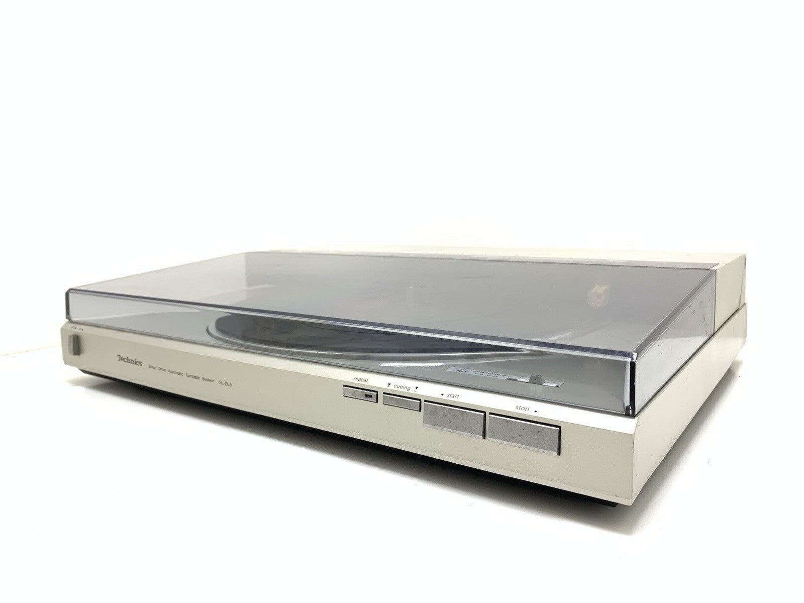TECHNICS SL DL5 Direct Drive Linear Track Turntable  Vintage 1983 Work Good Look