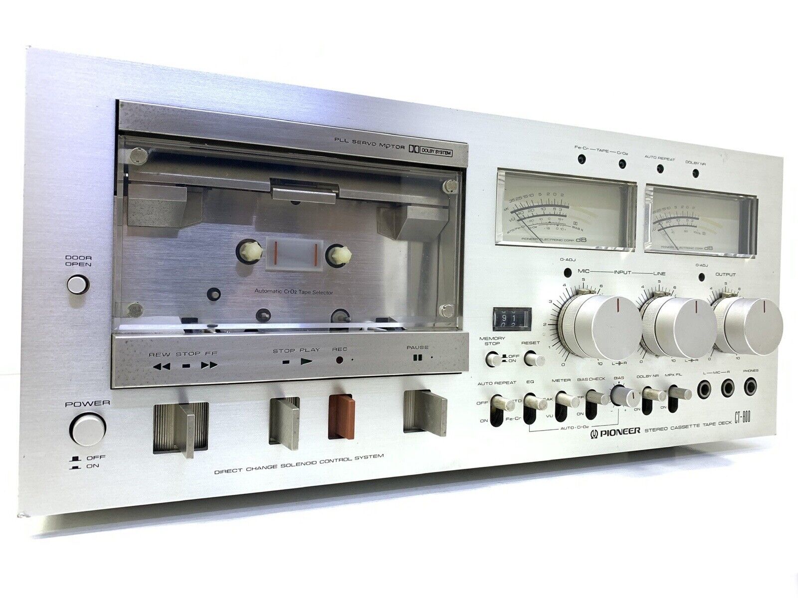 pioneer ct-800 テープデッキ PIONEER CT-800 Rare Japan Market Stereo Tape Deck Vintage