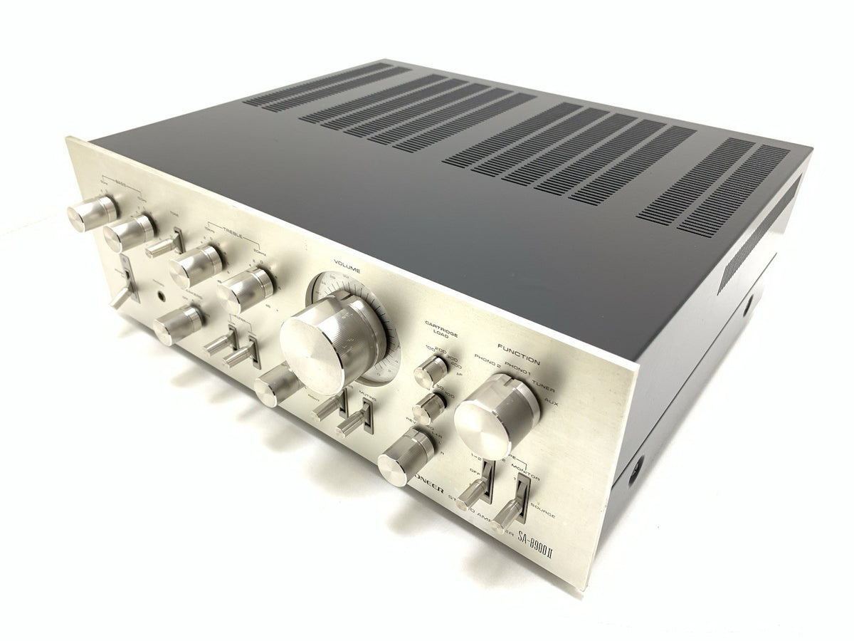 PIONEER SA 8900 II SA 9500 II Stereo Amplifier 80+80 WRMS Vintage Work Good Look