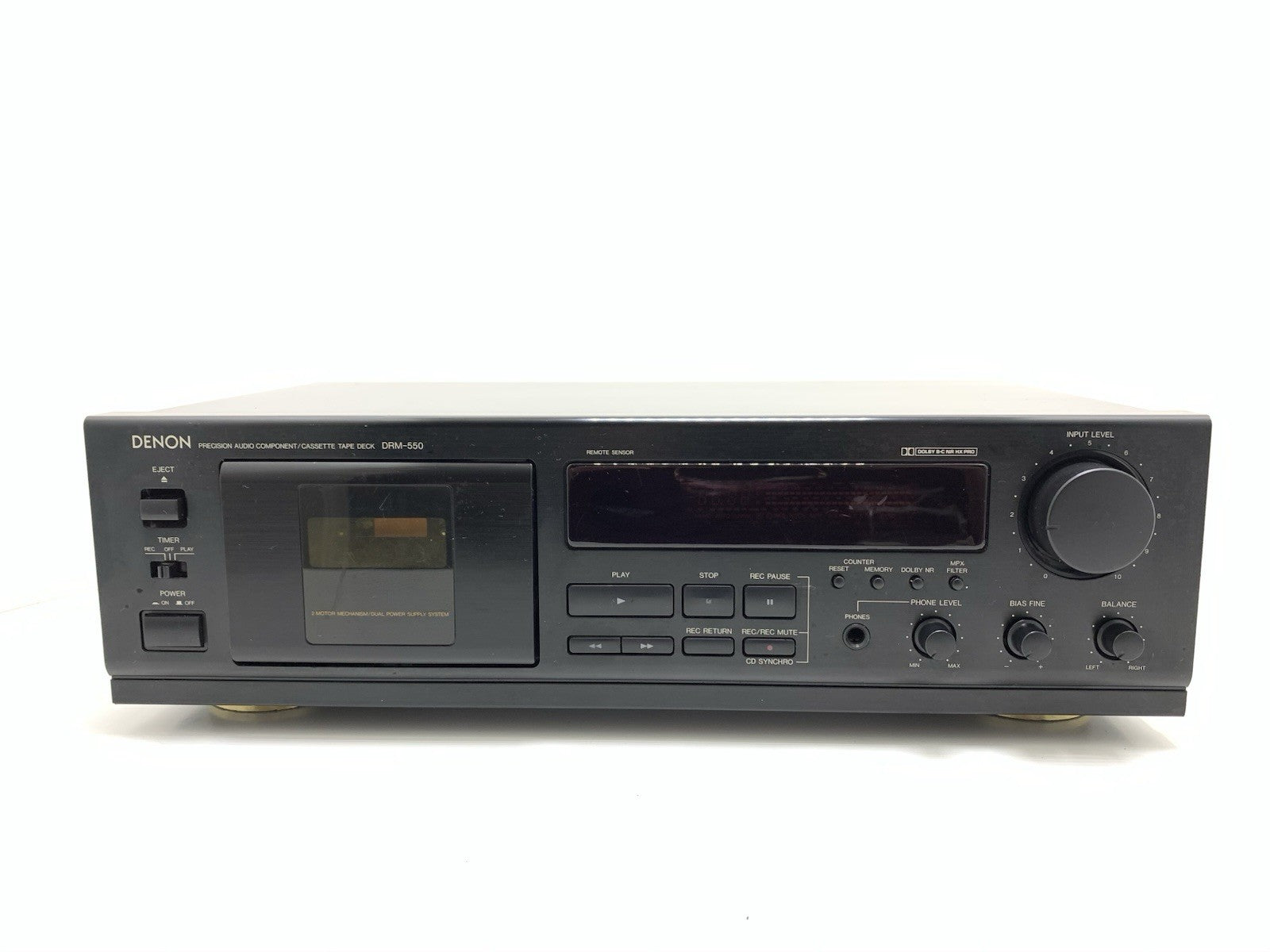 PIONEER CT W604RS Stereo DOBLE Cassette Tape Deck AUTO Reverse WORKING Good Look