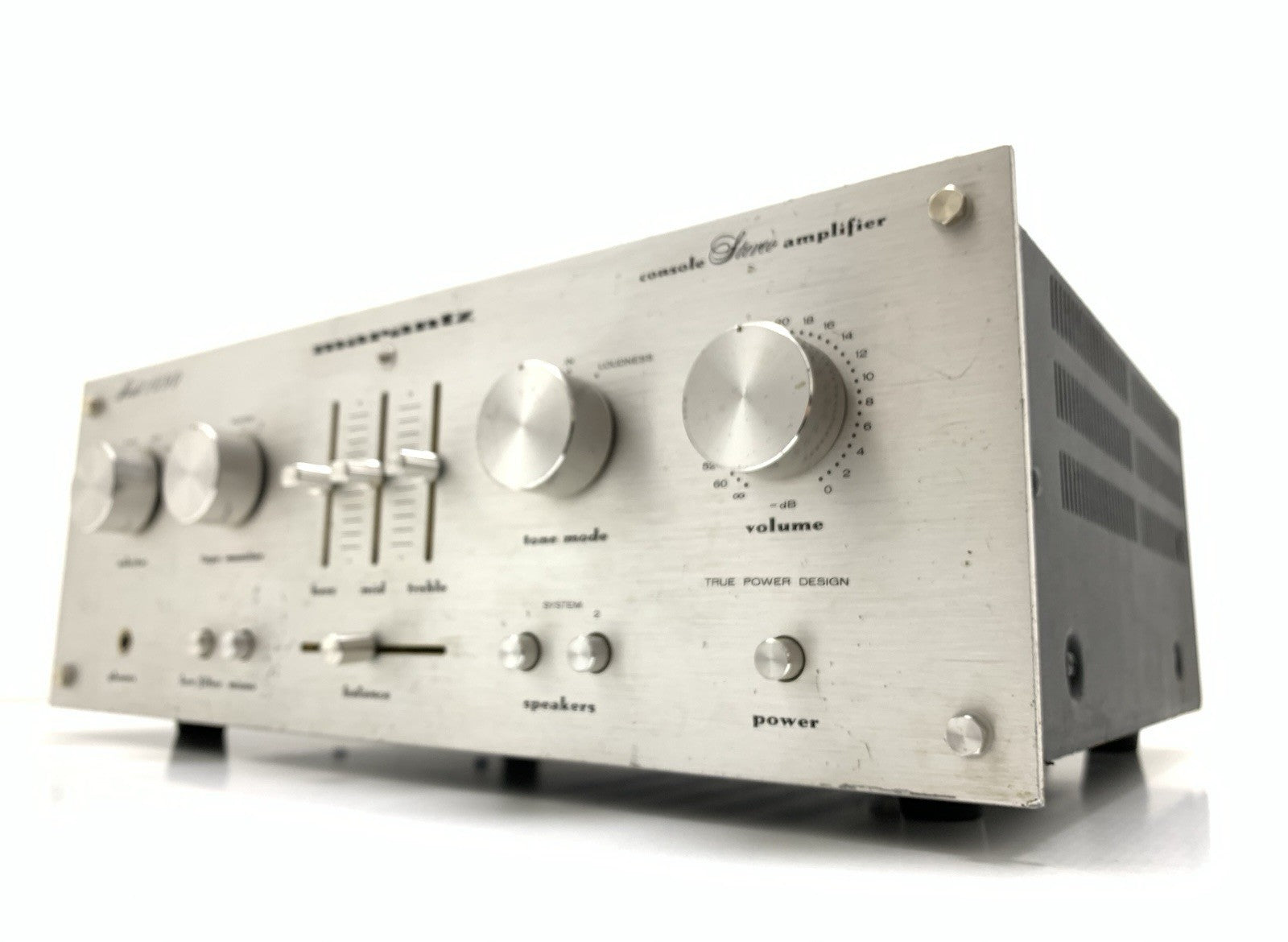 MARANTZ 1090 Stereo Integrated Amplifier 45+44 W RMS Vintage 1977 WORK Good Look