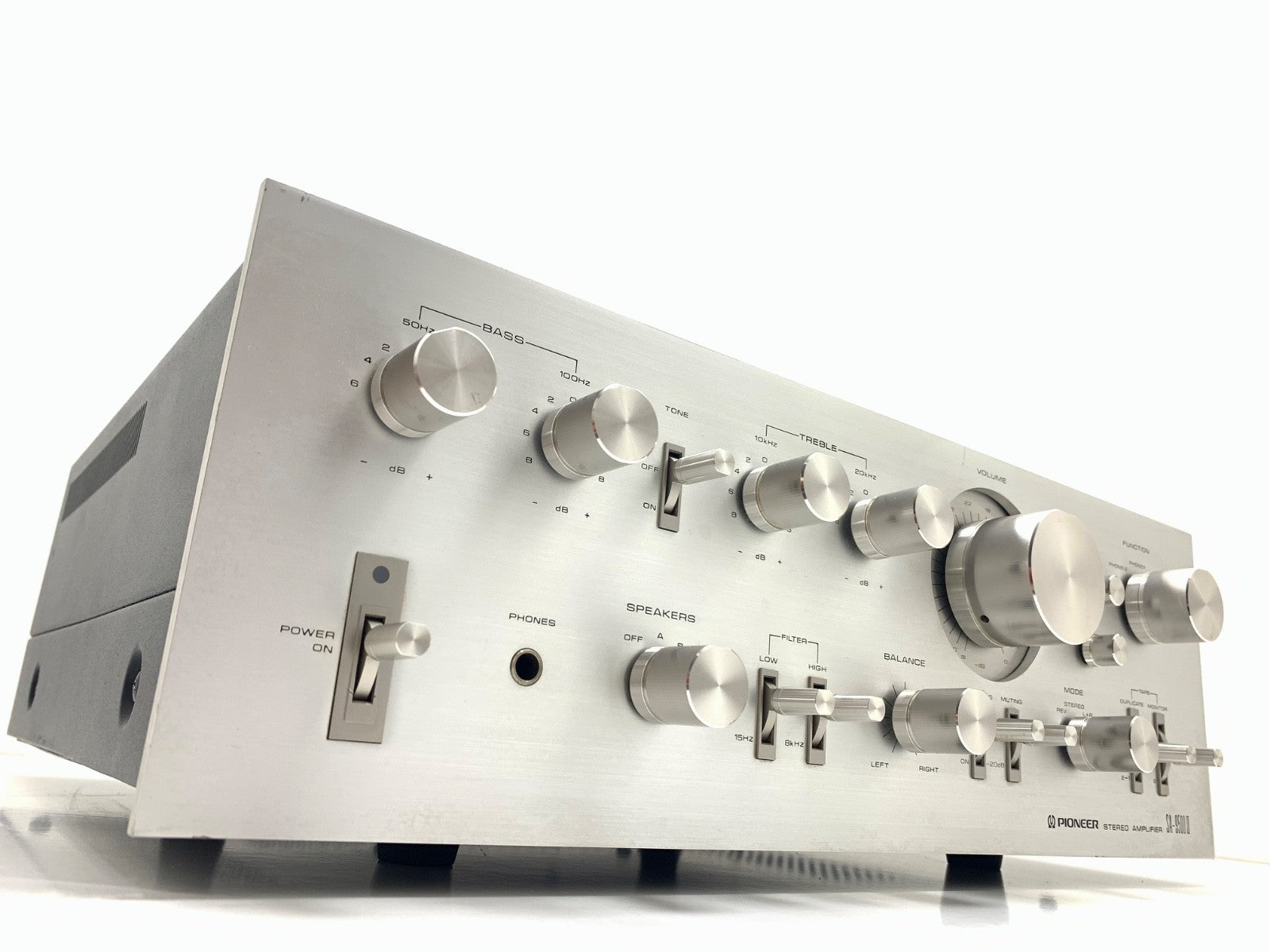 PIONEER SA 9500 II Stereo Amplifier 80+80 Watts RMS Vintage 1976 Work Good Look