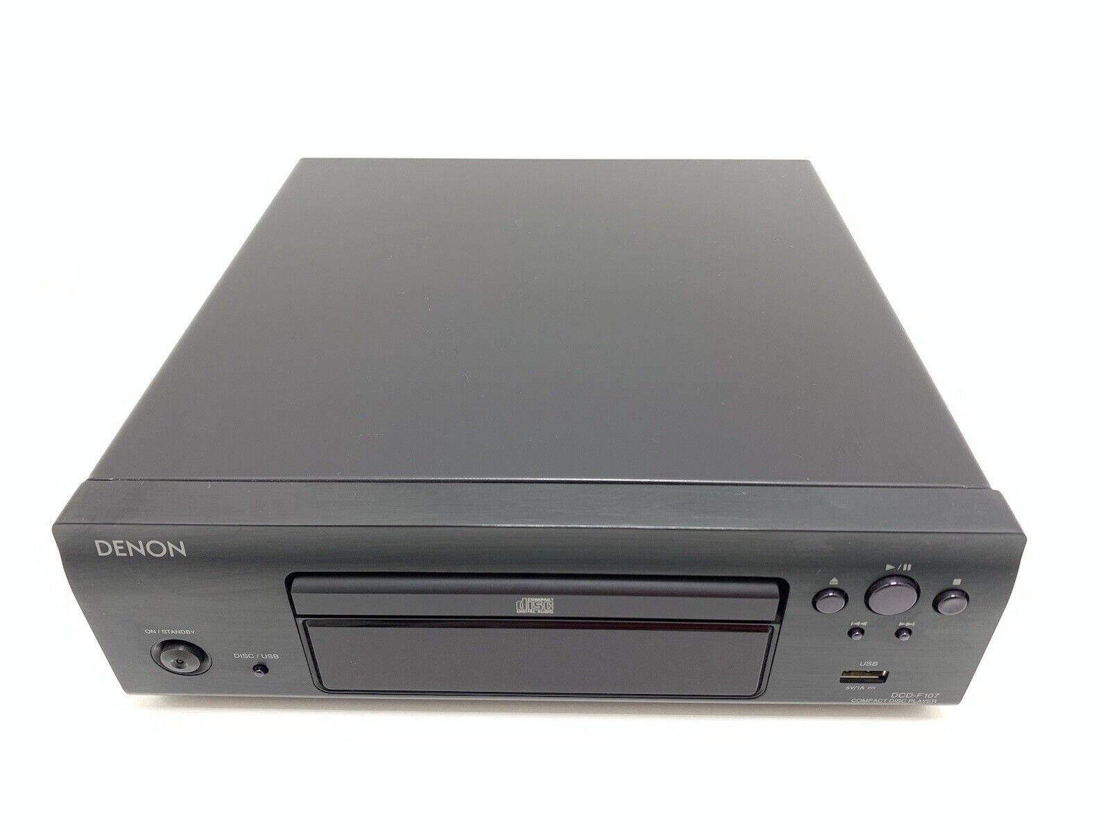 DENON DCD F107 CD Digital Compact Disc Player 20 Bits Vintage Work Good Look