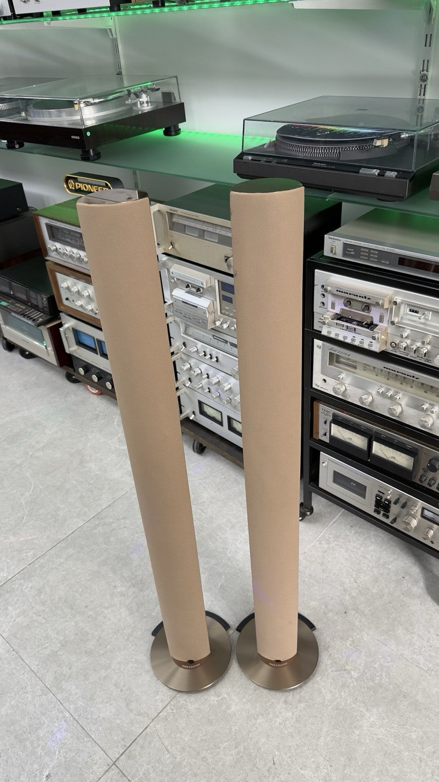 Bang Olufsen B&O BEOLAB 6002 Vintage ACTIVE Speaker 2 Way 125WRMS Work GOOD LOOK