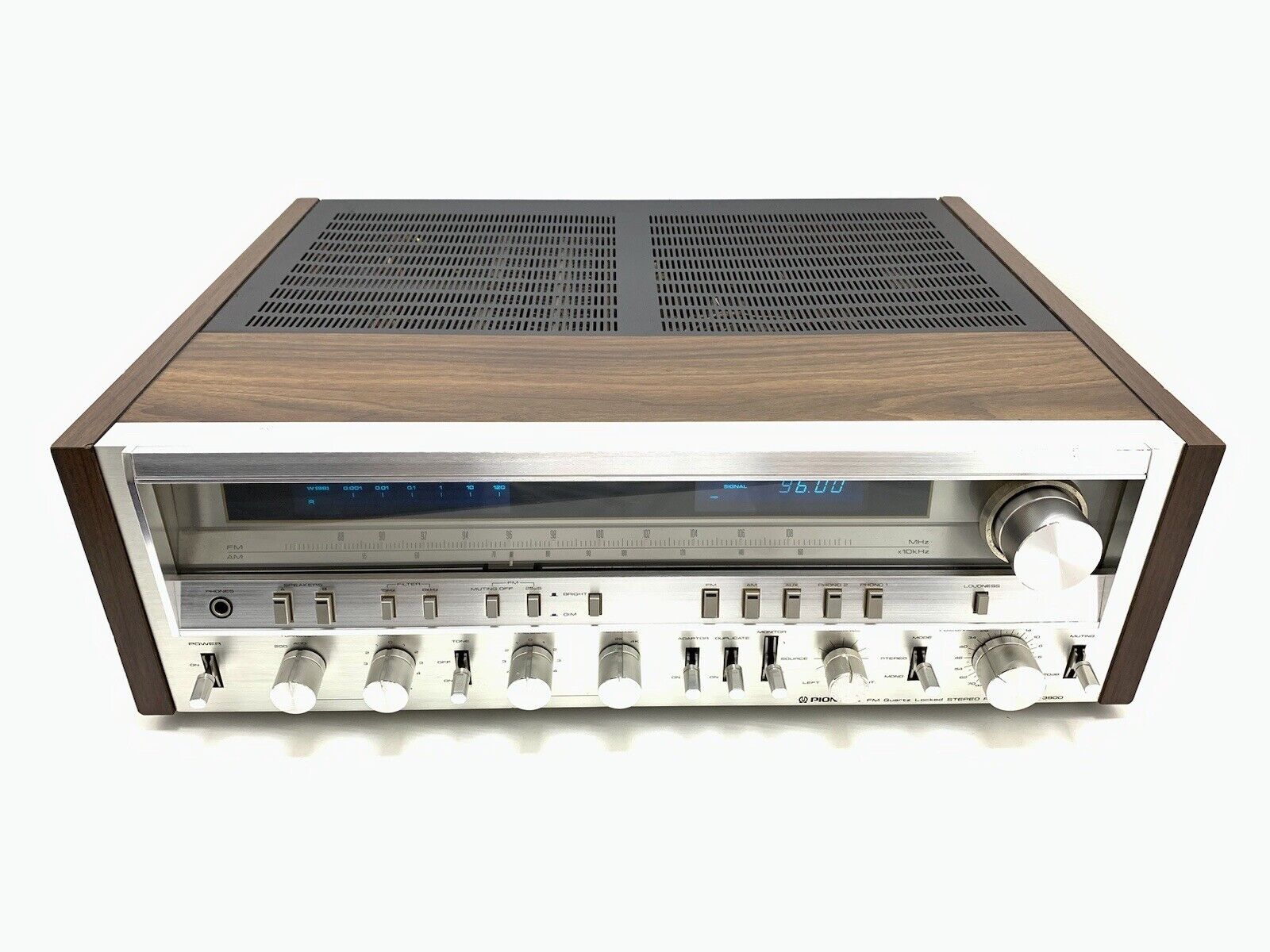 PIONEER SX 3900 Stereo Receiver 120 + 120 Watts RMS Vintage 1980 WORK Good Look