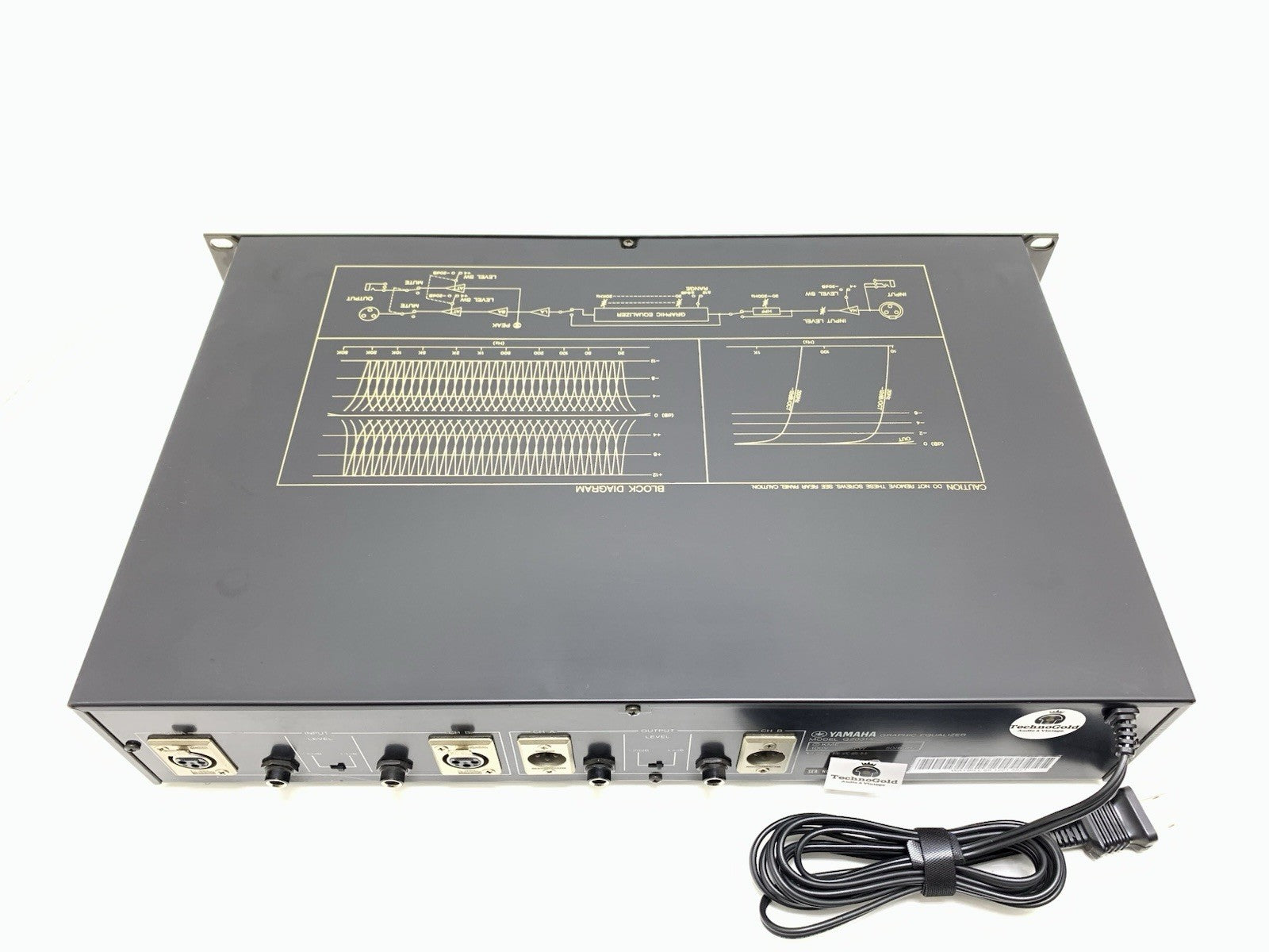 YAMAHA Q2031A Professional Graphic Equalizer 31 Bands Vintage Work Good Look