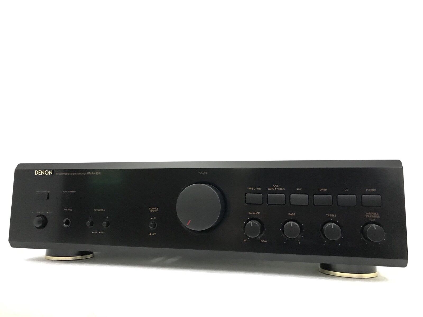 DENON Stereo Integrated Amplifier PMA-495R Vintage 2003, 90 Watts RMS Good Look