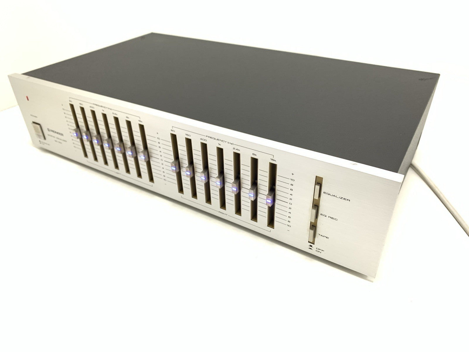 PIONEER SG 300 Graphic Equalizer BLUE LINE Vintage 1983 Hi End Working Good Look