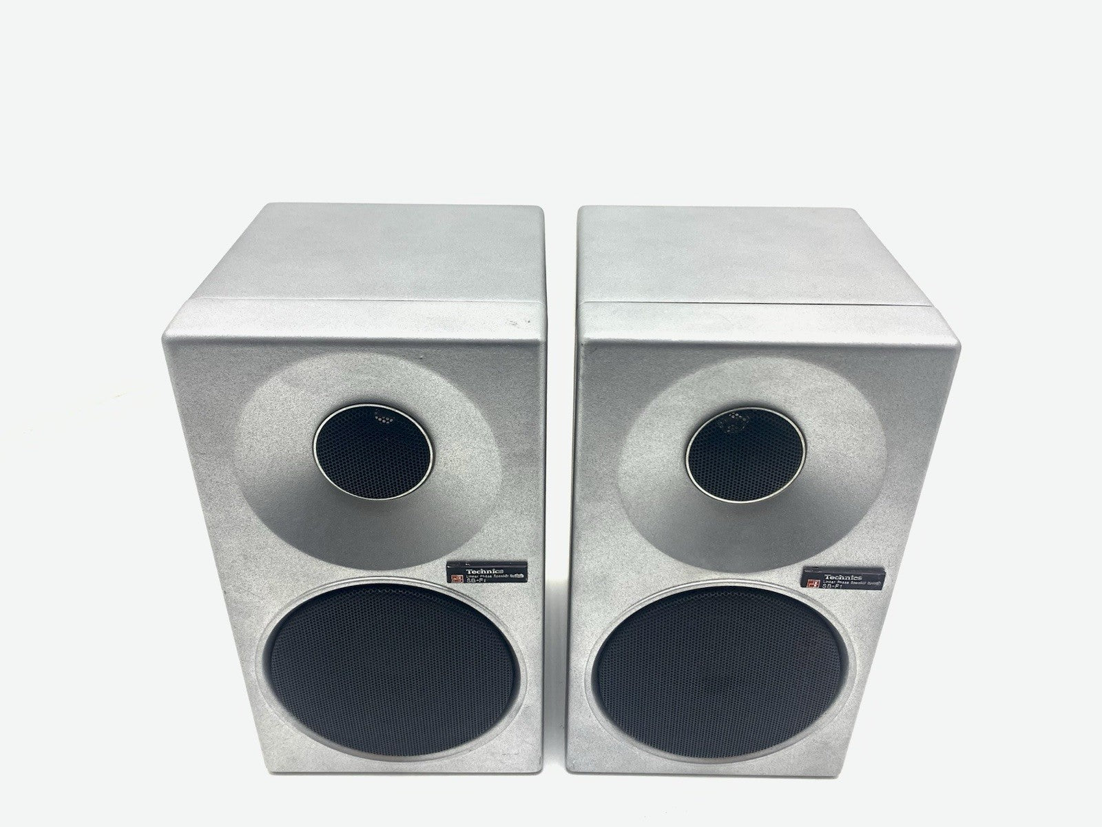 TECHNICS SB F1 Mini Speaker 2 Way System 40Watts RMS Vintage 1978 Work Good Look