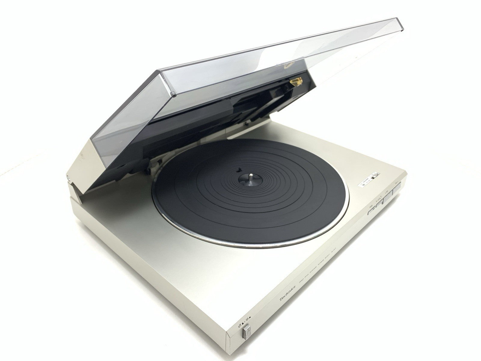 TECHNICS SL DL5 Direct Drive Linear Track Turntable  Vintage 1983 Work Good Look