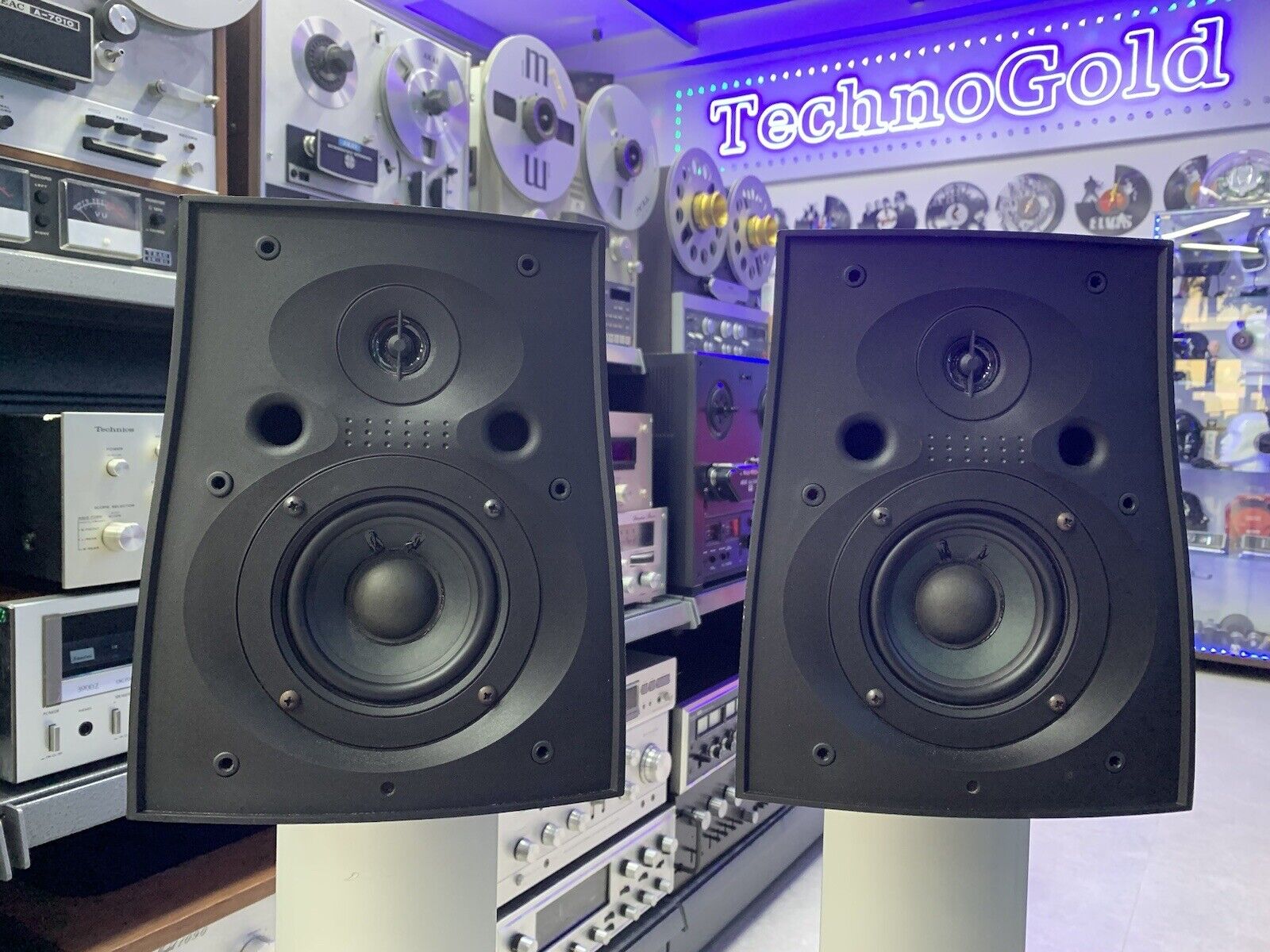 Bowers & Wilkins B&W SOLID SOLUTIONS S100 Speaker 100 Watts RMS Hi End Good Look