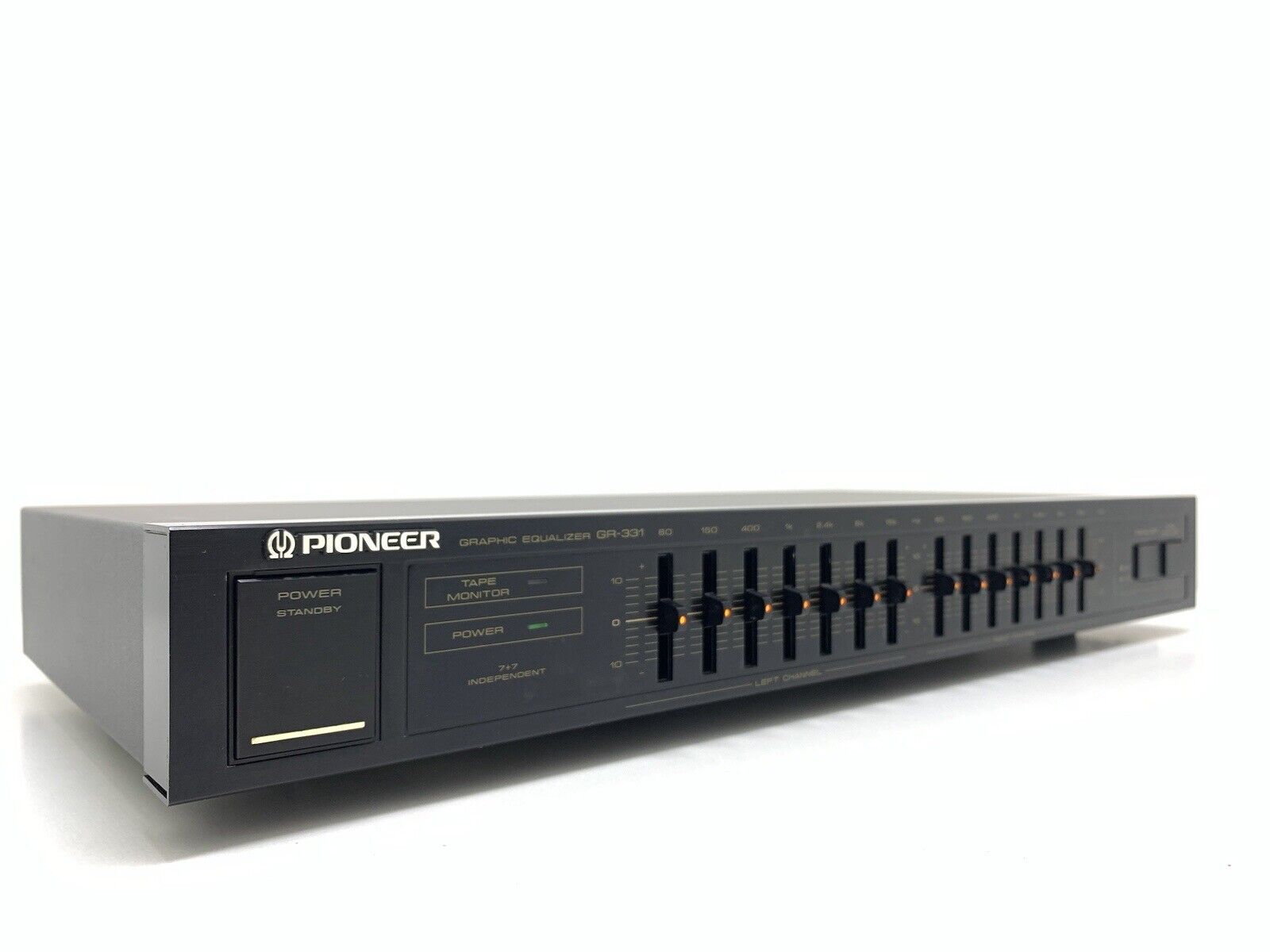 PIONEER GR 331 Stereo Graphic Equalizer 7 Bands Vintage 1987 Work HiFi Good Look