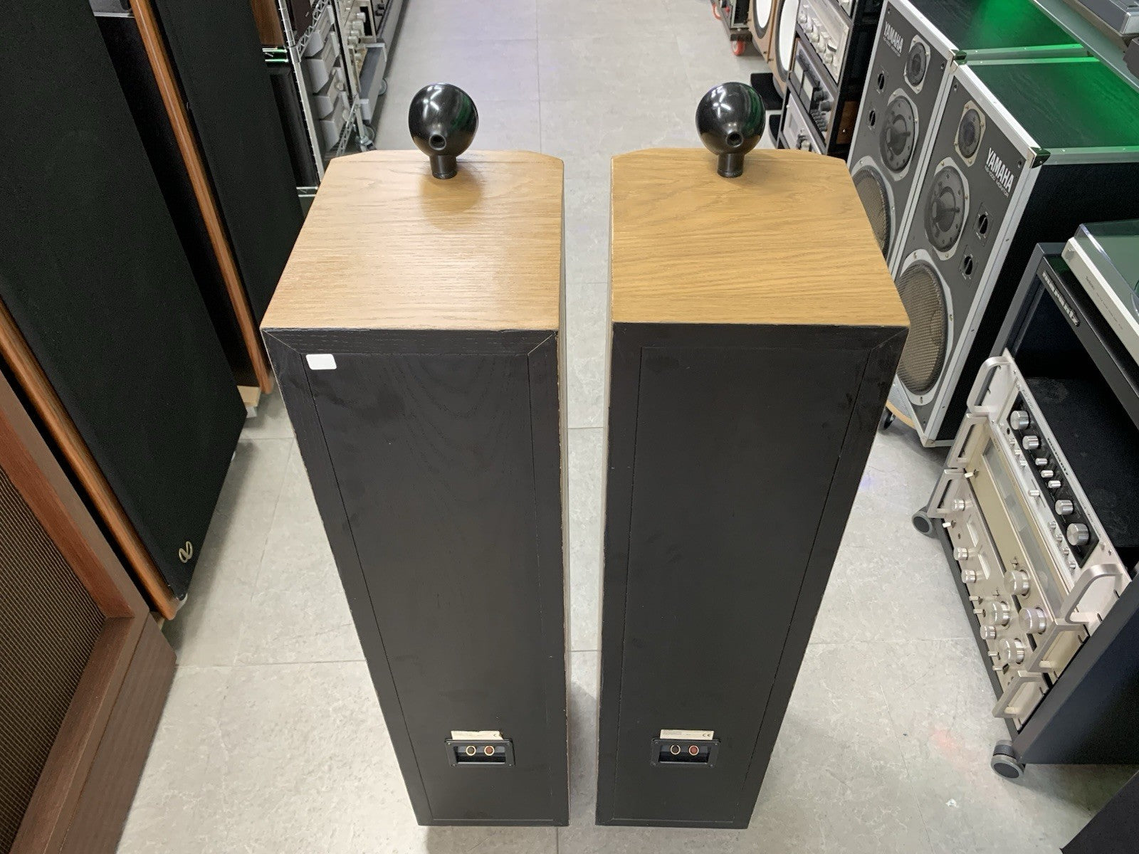 SONY SS X9ED High End Speakers 4 Way 250 Watts RMS Vintage 2000 WORK Good Look