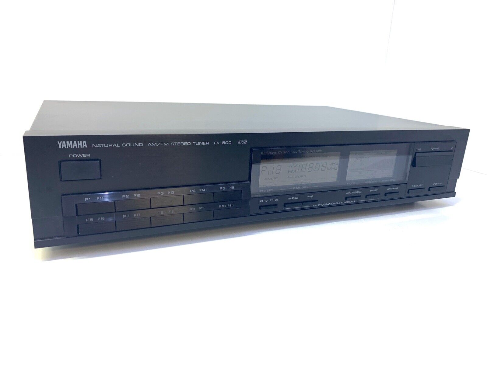YAMAHA TX500 AM/FM Stereo Tuner Digital Hi End Vintage 1987 Good Look Like New