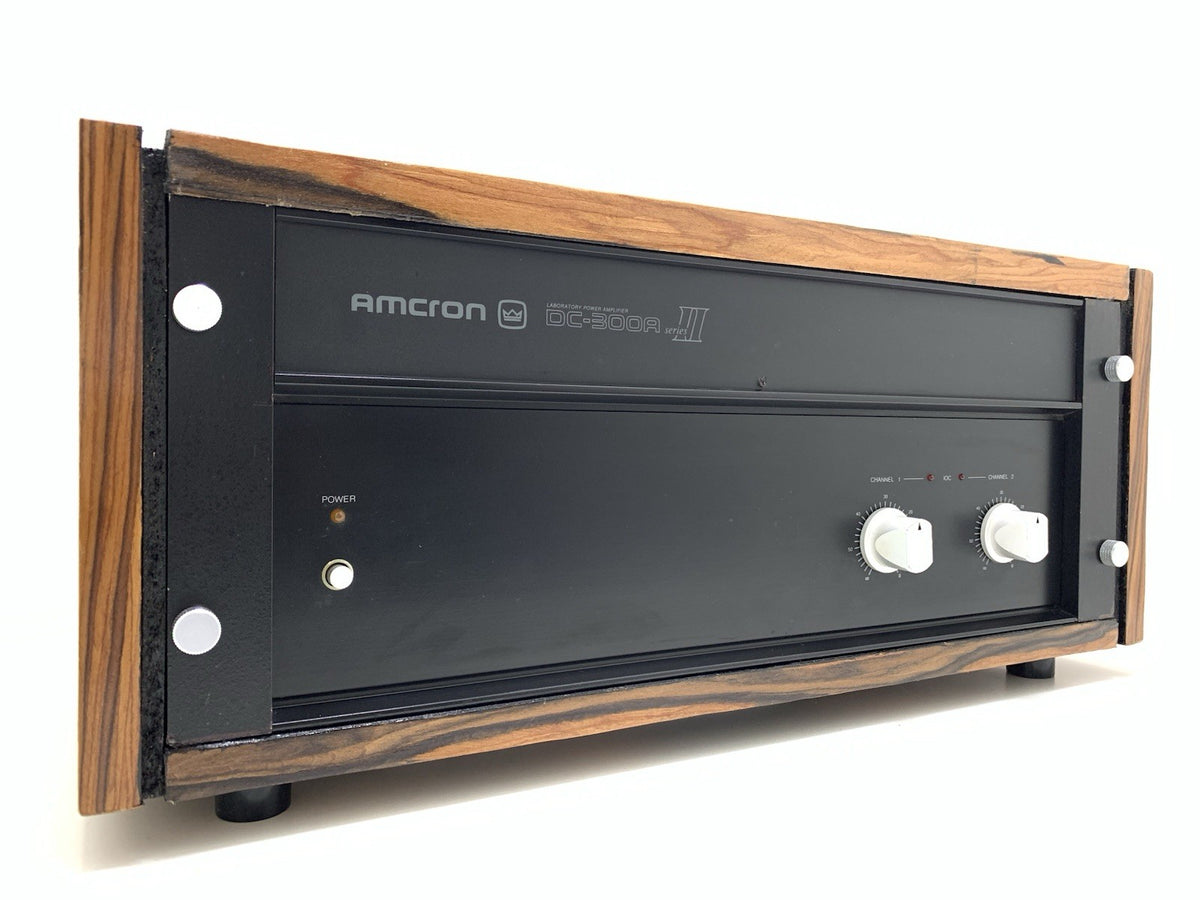 CROWN AMCRON DC 300 Series II Stereo Power Amplifier 2 X 175WRMS Vintage Working