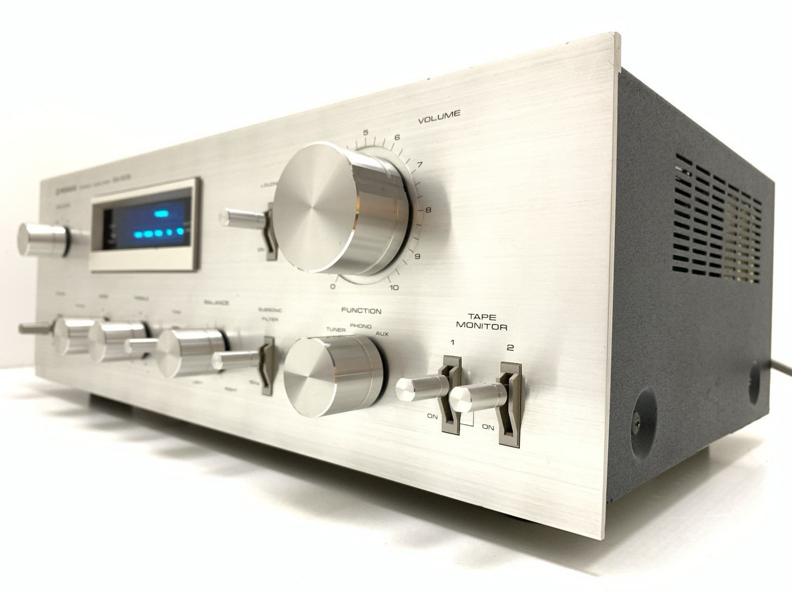 PIONEER SA 608 Stereo HiFi Amplifier 45+45 Watts RMS Vintage 1979 WORK GOOD LOOK