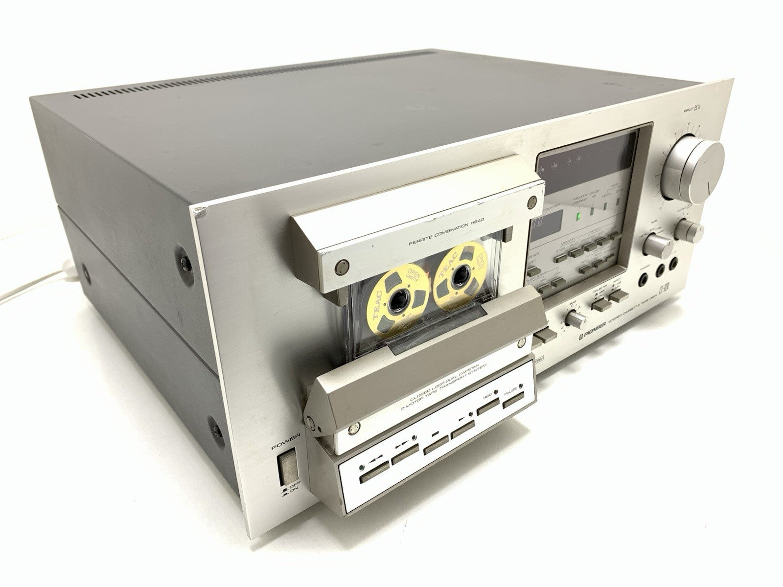 PIONEER CT 920 (CT-F950) 3 Head Stereo Tape Deck Kassette 1979 Work Good Look