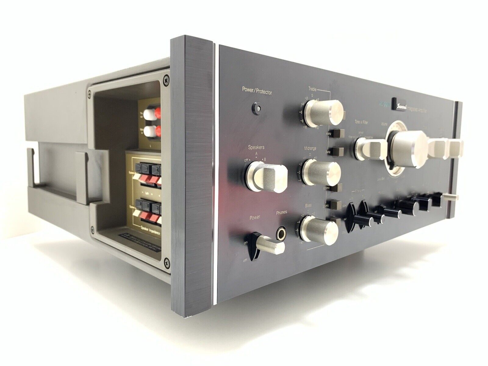SANSUI AU-9900 Integrated Stereo Amplifier 160 Watts RMS Vintage 1975 GOOD LOOK