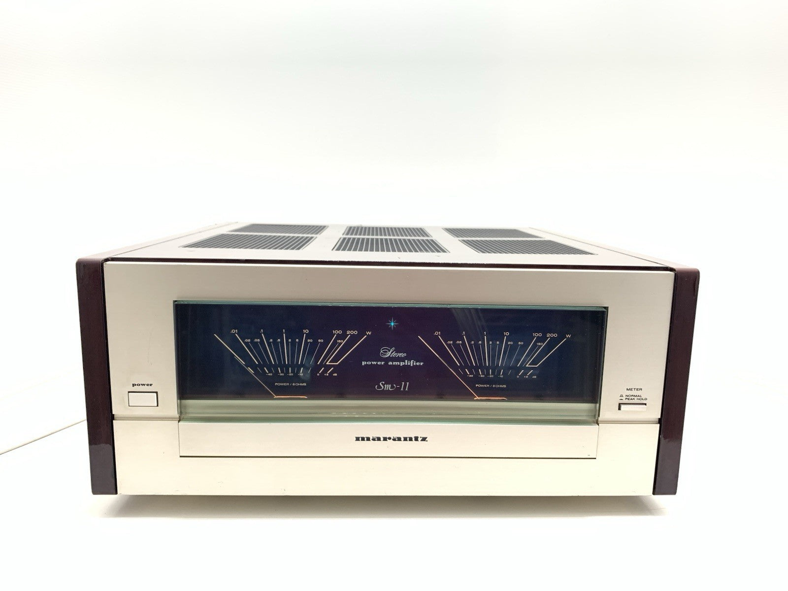 MARANTZ SM 11 Stereo Power Amplifier Vintage 1984 Hi End 200+200 W RMS Good Look