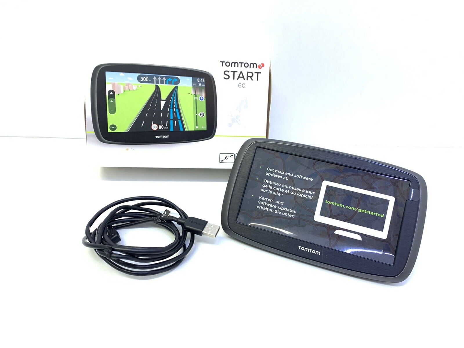 GPS TOM TOM START 60 Europa central 6" XXXL TMC navegación Lifetime Maps tap&Go