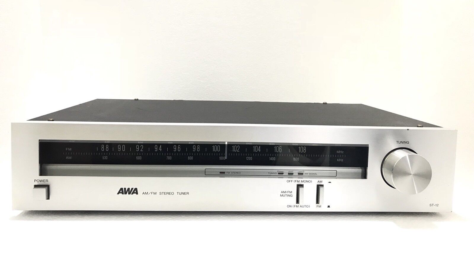 AWA AM/FM Stereo Tuner ST-120 Vintage 70' Very Rare  Made In Australia Like New