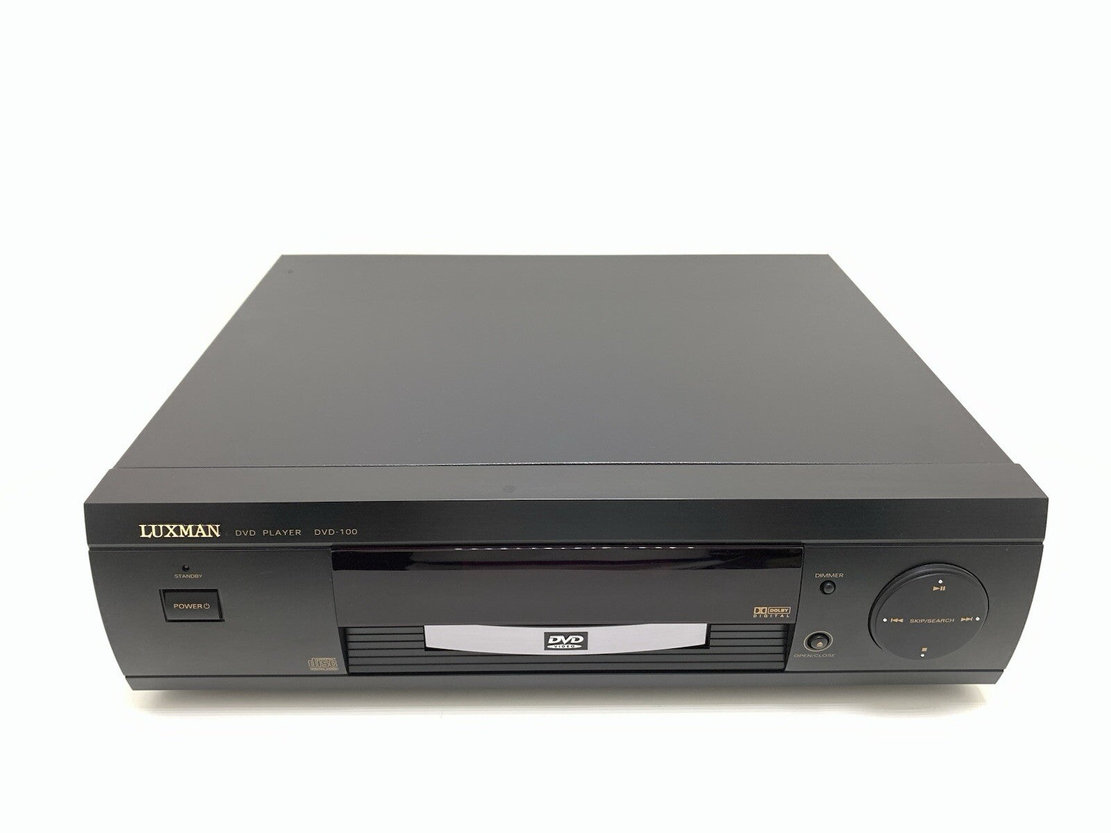 DVD PLAYER Luxman 100 CD Audio DVD Video MPGE-2 Disc Player DAC WORK Good