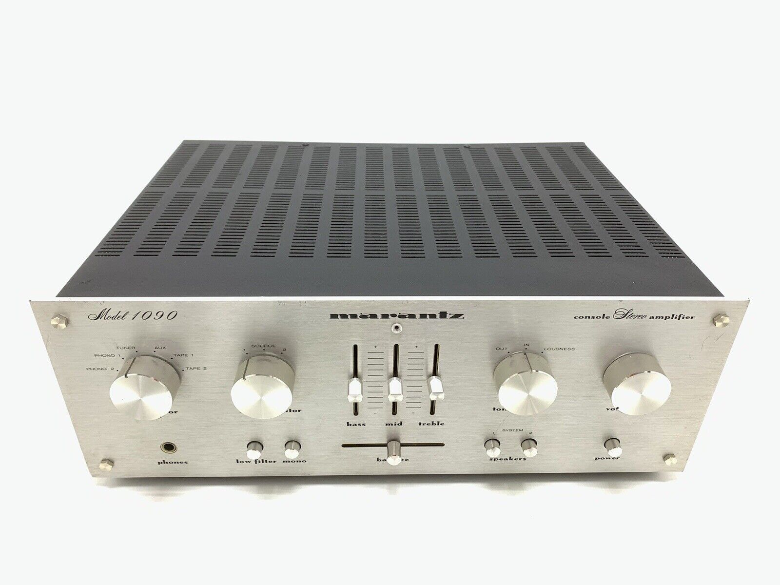 MARANTZ 1090 Stereo Integrated Amplifier 90Watts RMS Vintage 1977 WORK Good Look