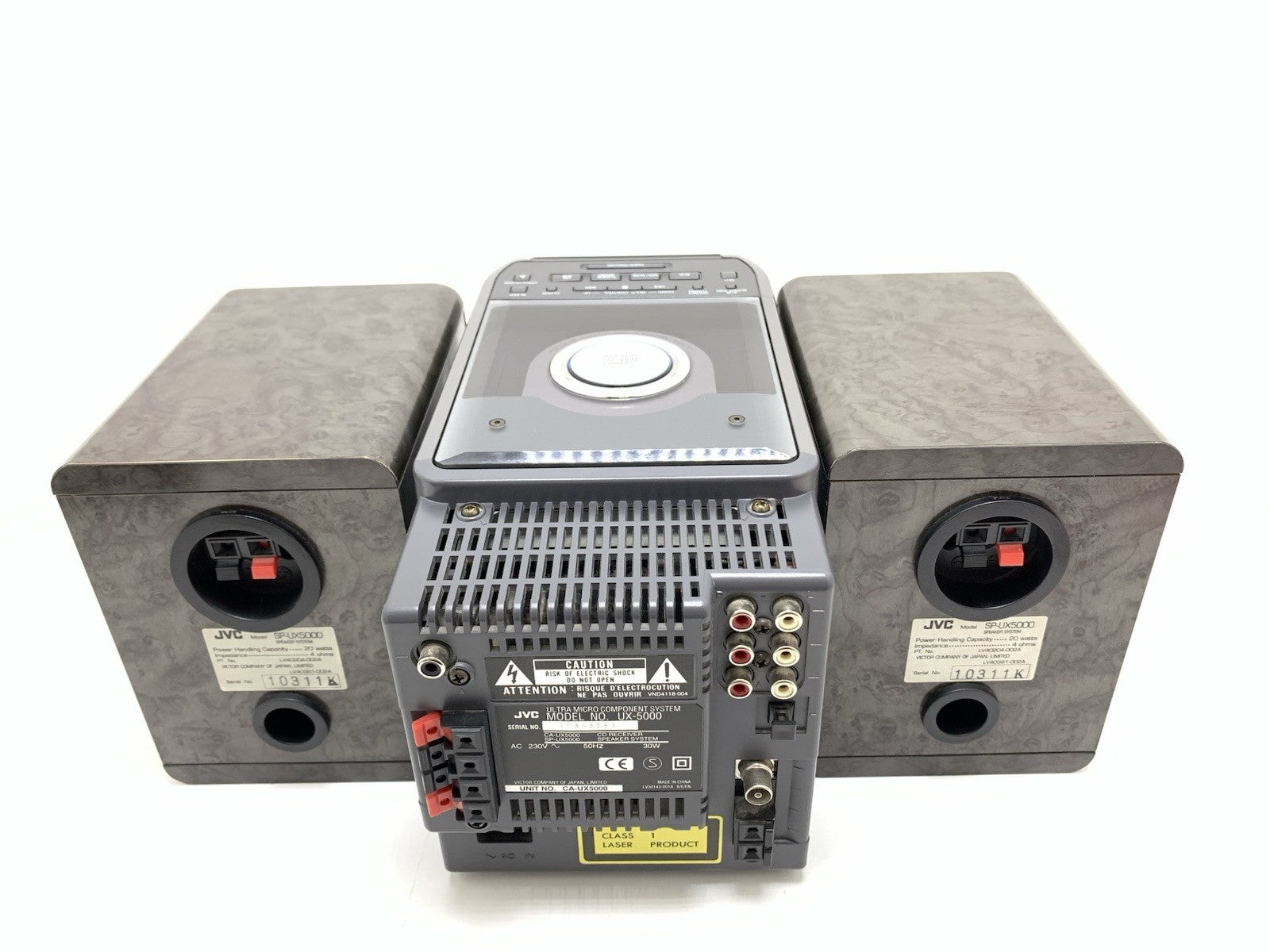 JVC UX5000 Compact Stereo System CD Cassette Tuner 1998 fully