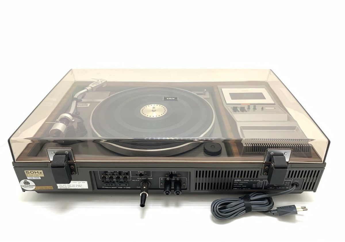 AIWA AF-5050 Turntable Cassette Radio Music Centre Japan Vintage 1977 Hi-Fi Good