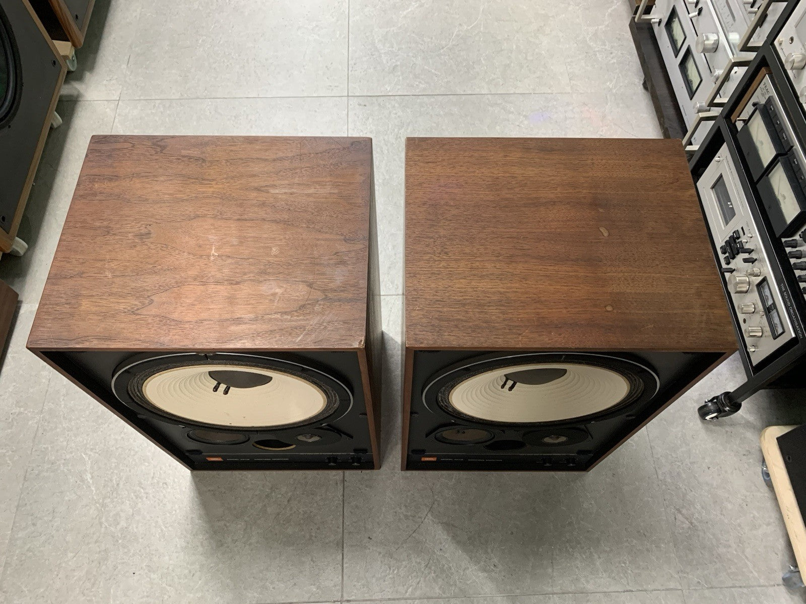 JBL 4311B LEGENDARY Studio Monitor Speakers Vintage 1975 Original WORK Perfect