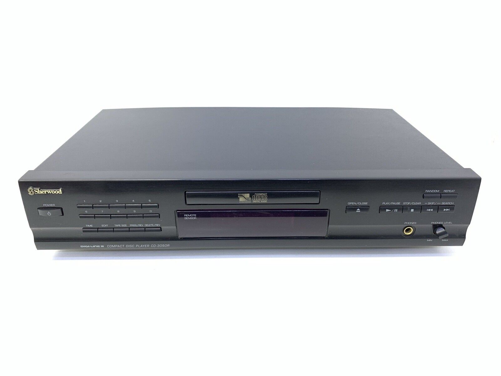 SHERWOOD CD-3050R Compact Disc Player High End 1 Bit Vintage Working Good Look